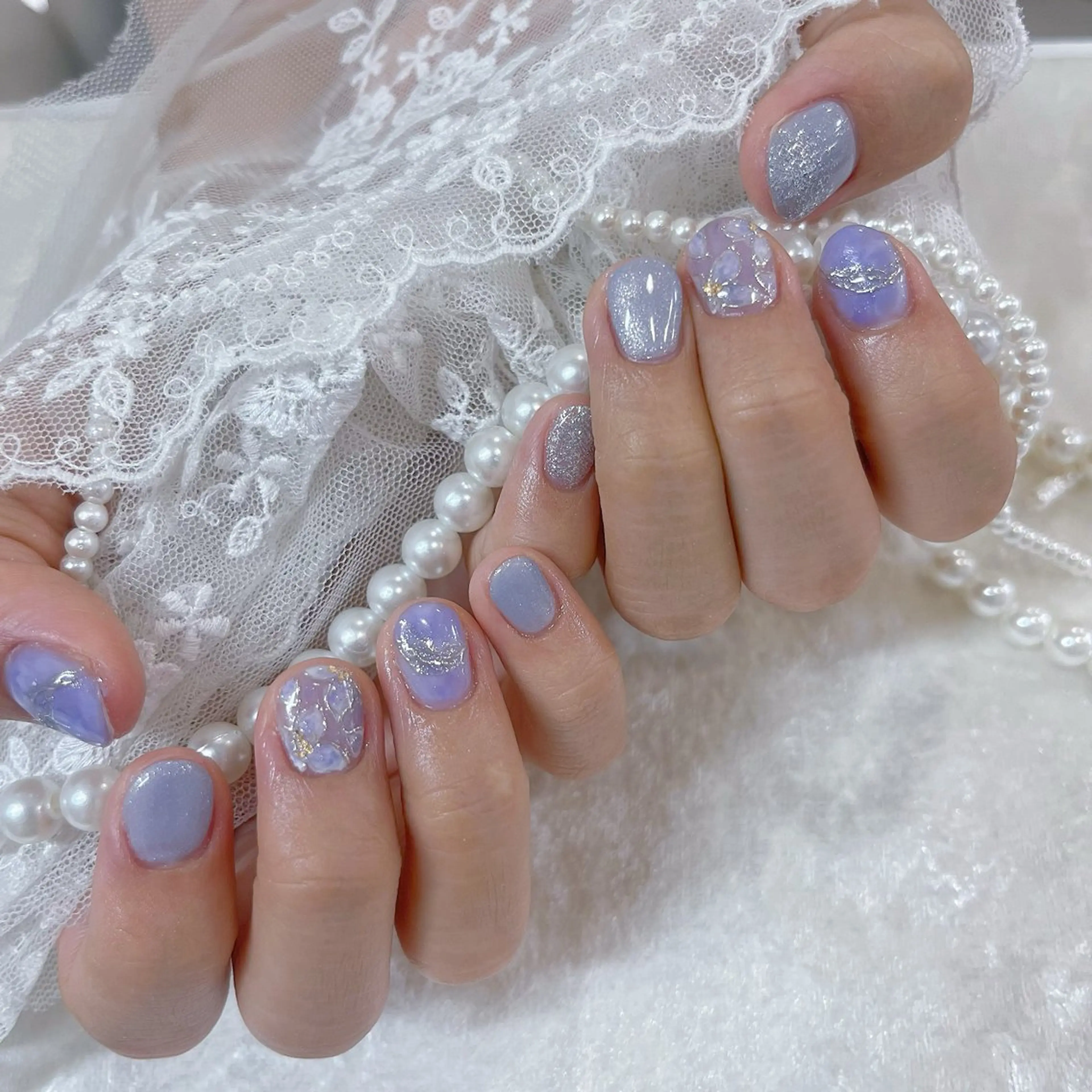 ネイル ハンドネイル Maya 🧊🫧‪／渋谷のネイルデザイン