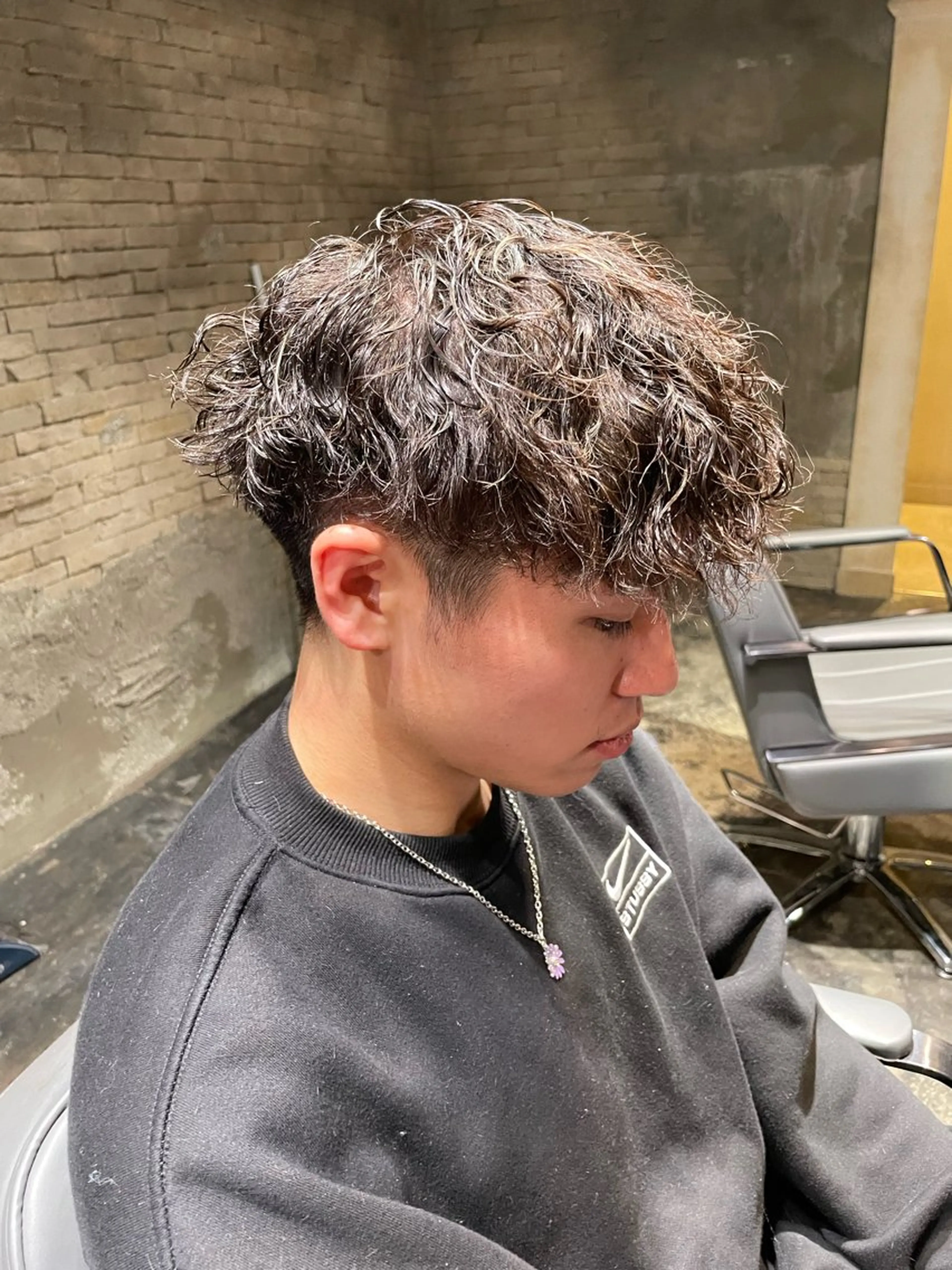 パーマ 喜多 伯斗のヘアスタイル