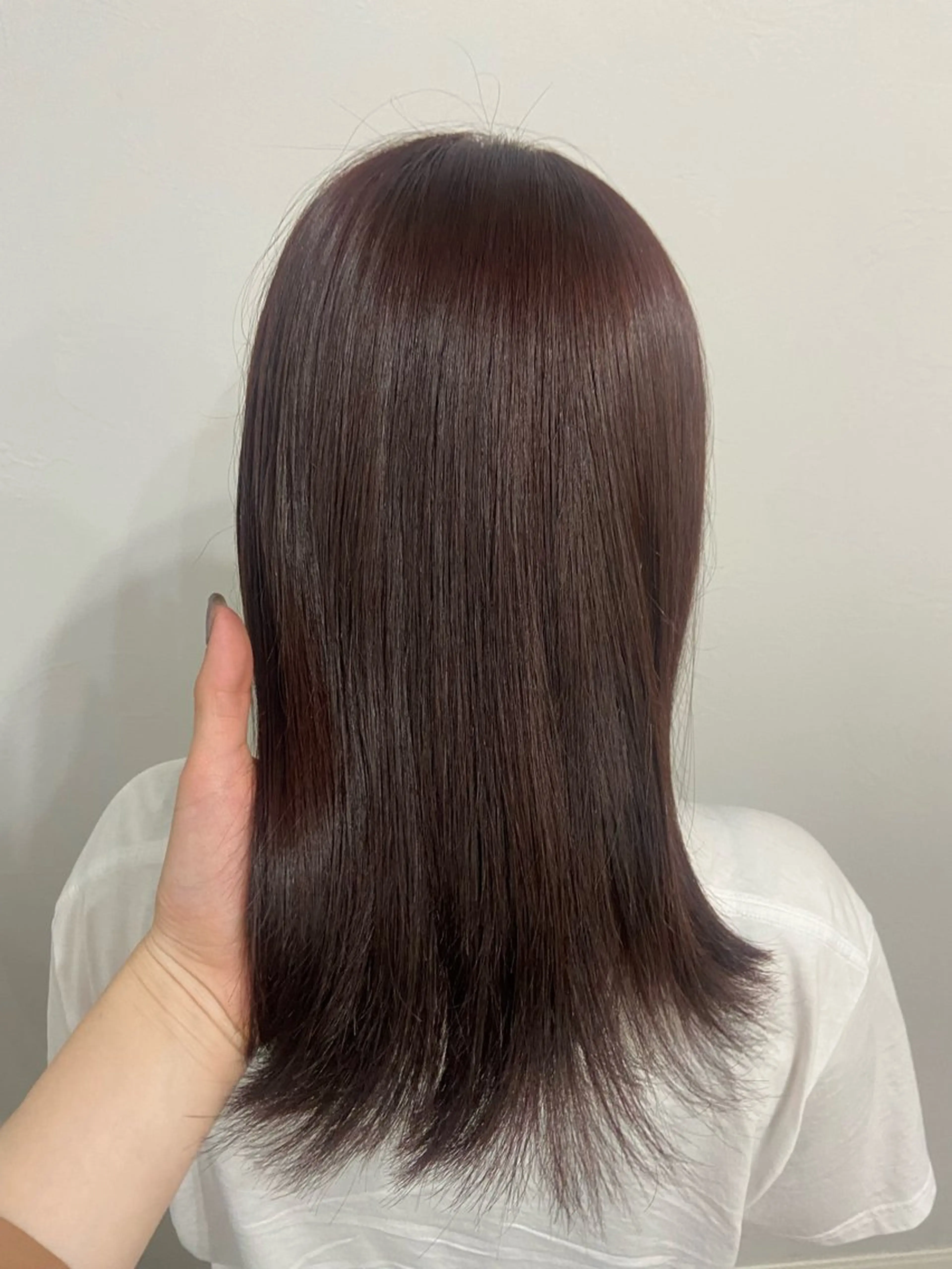 カラー 🍎韓国カラー licoris寛菜のヘアスタイル