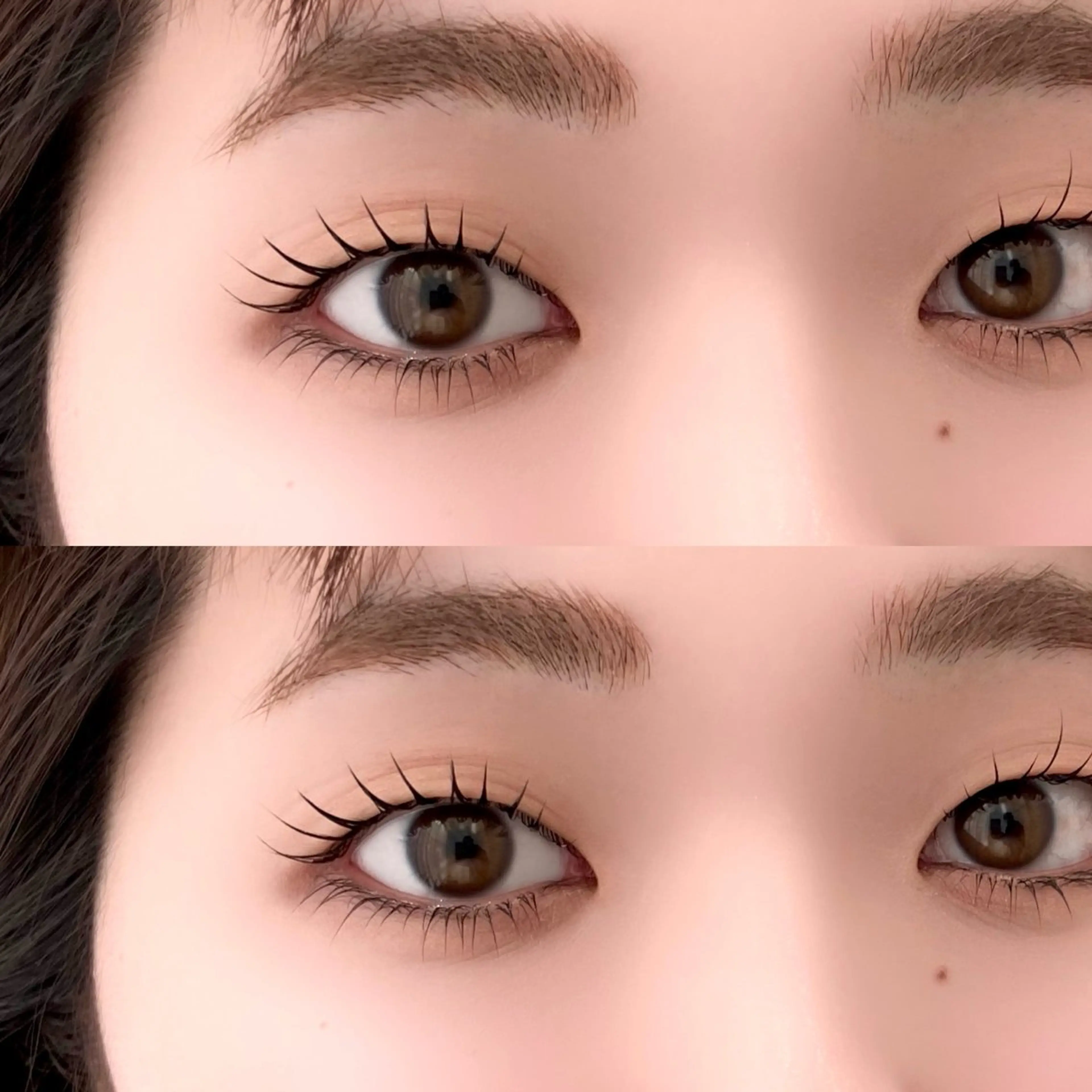 マツエク・マツパ 下まつげエクステ 一重×まつ毛パーマ マツパ 束感まつげ｜ユキ 高評価｜堀江のマツエク・マツパデザイン
