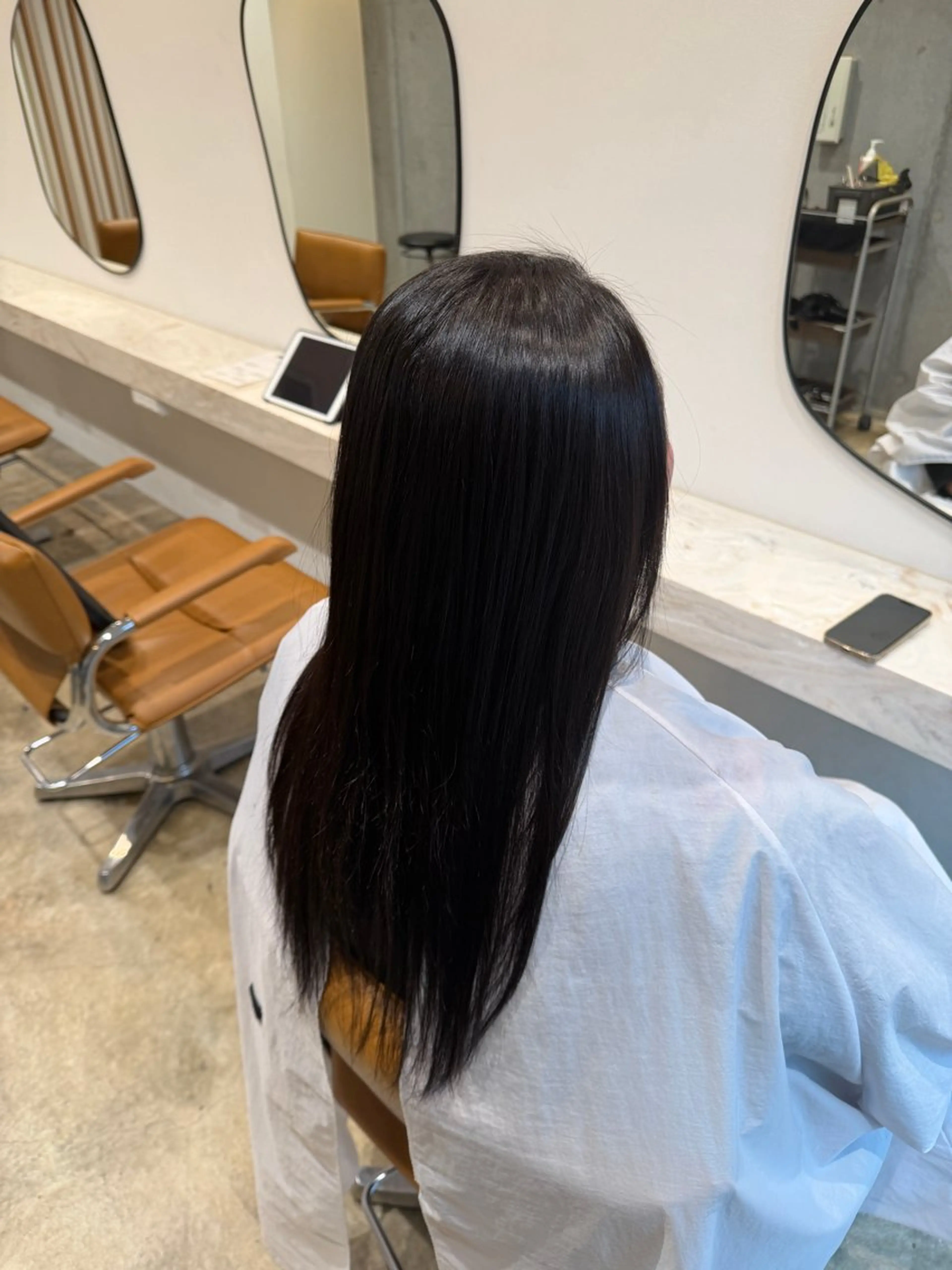 縮毛矯正 こぐれ みさきのヘアスタイル