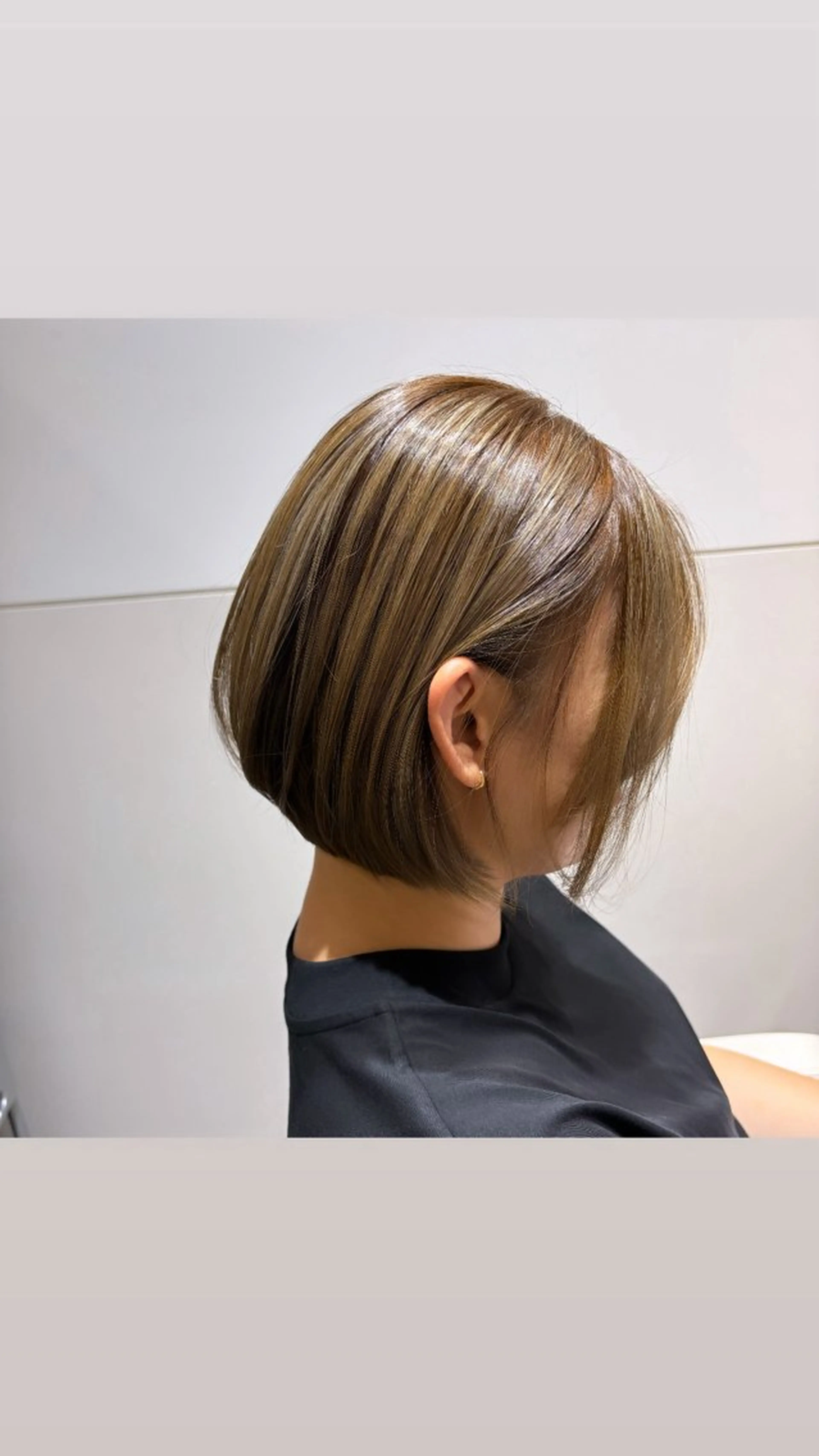 ショート ヘアカラー トリートメント 美髪ヘア 🤍erikaのヘアスタイル