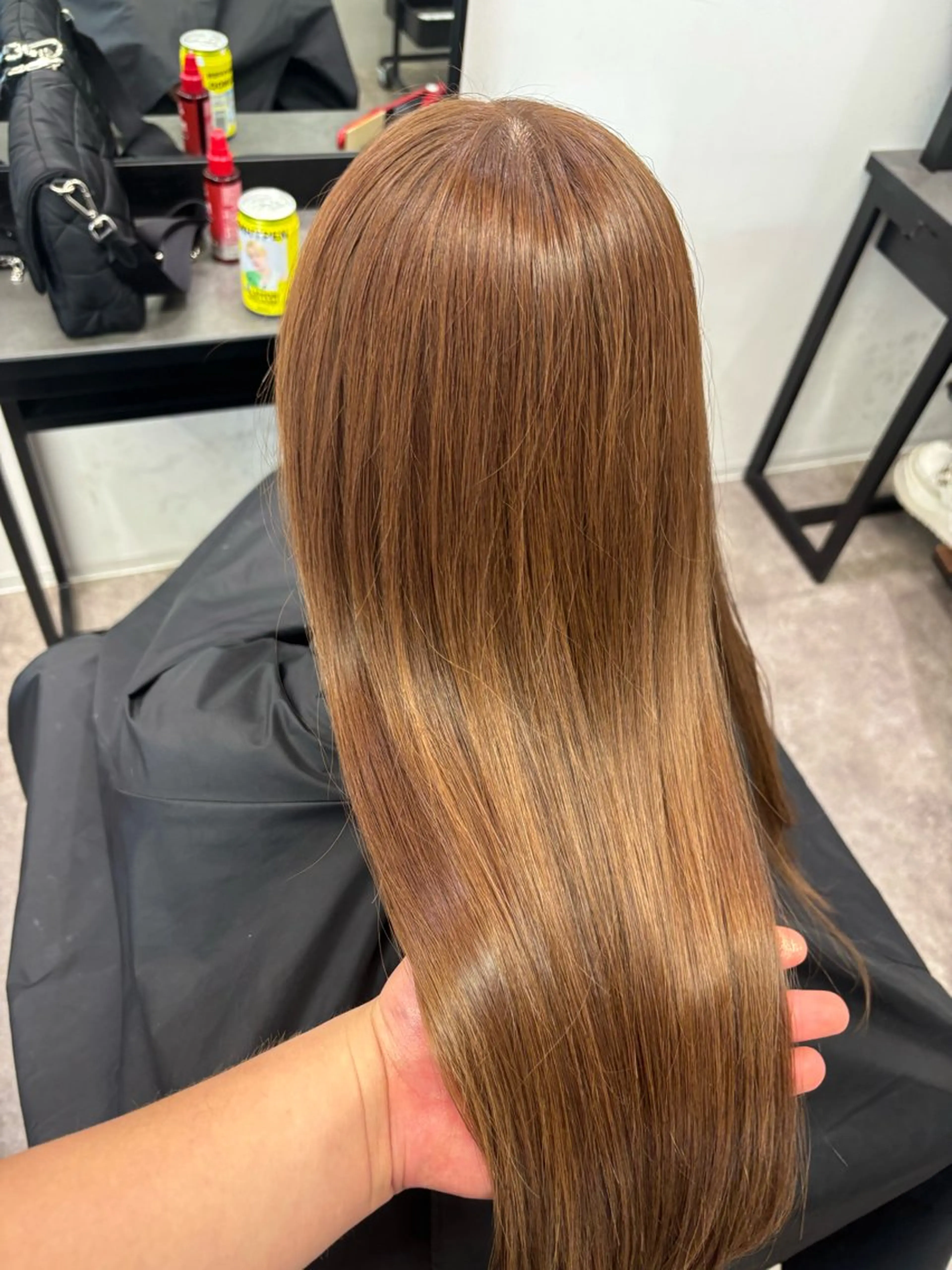 ロング カラー 銀座/韓国レイヤー/ 艶カラー🍓原田侑依のヘアスタイル