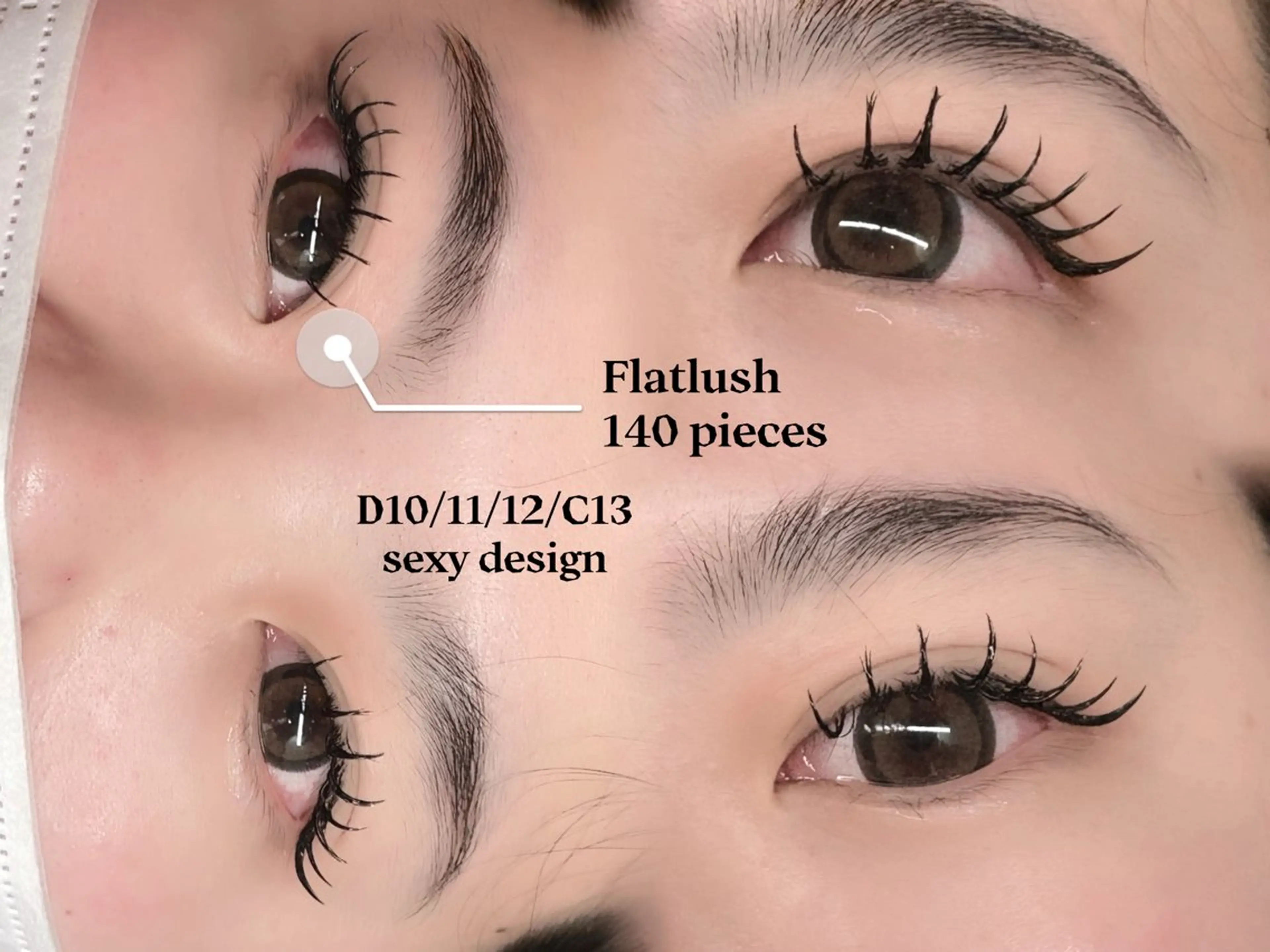 マツエク・マツパ 👀アンドヘルシー 🍒Izumi👀のマツエク・マツパデザイン