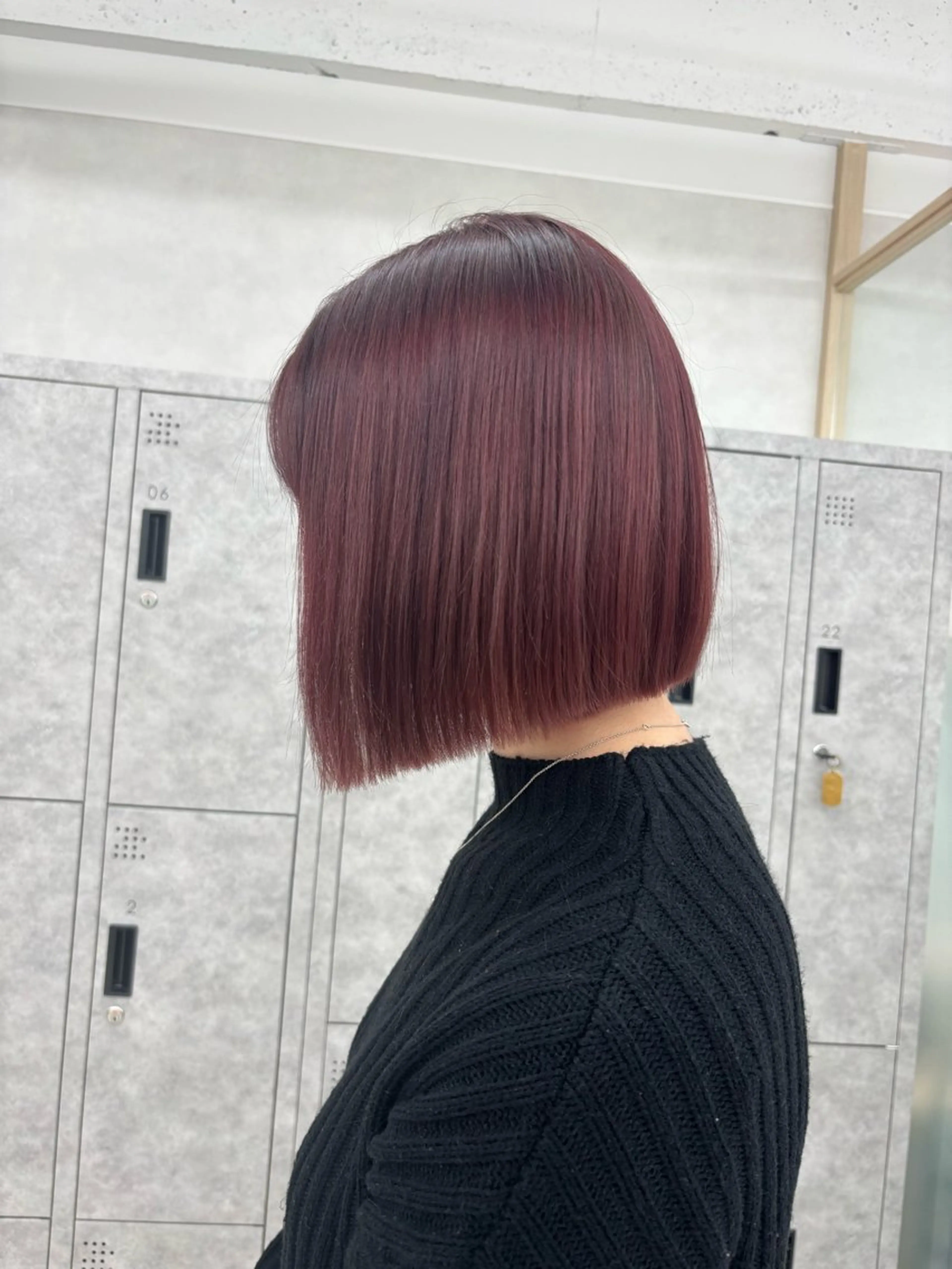 ショート ヘアカラー 韓国透明感カラー🌀 yuukiのヘアスタイル