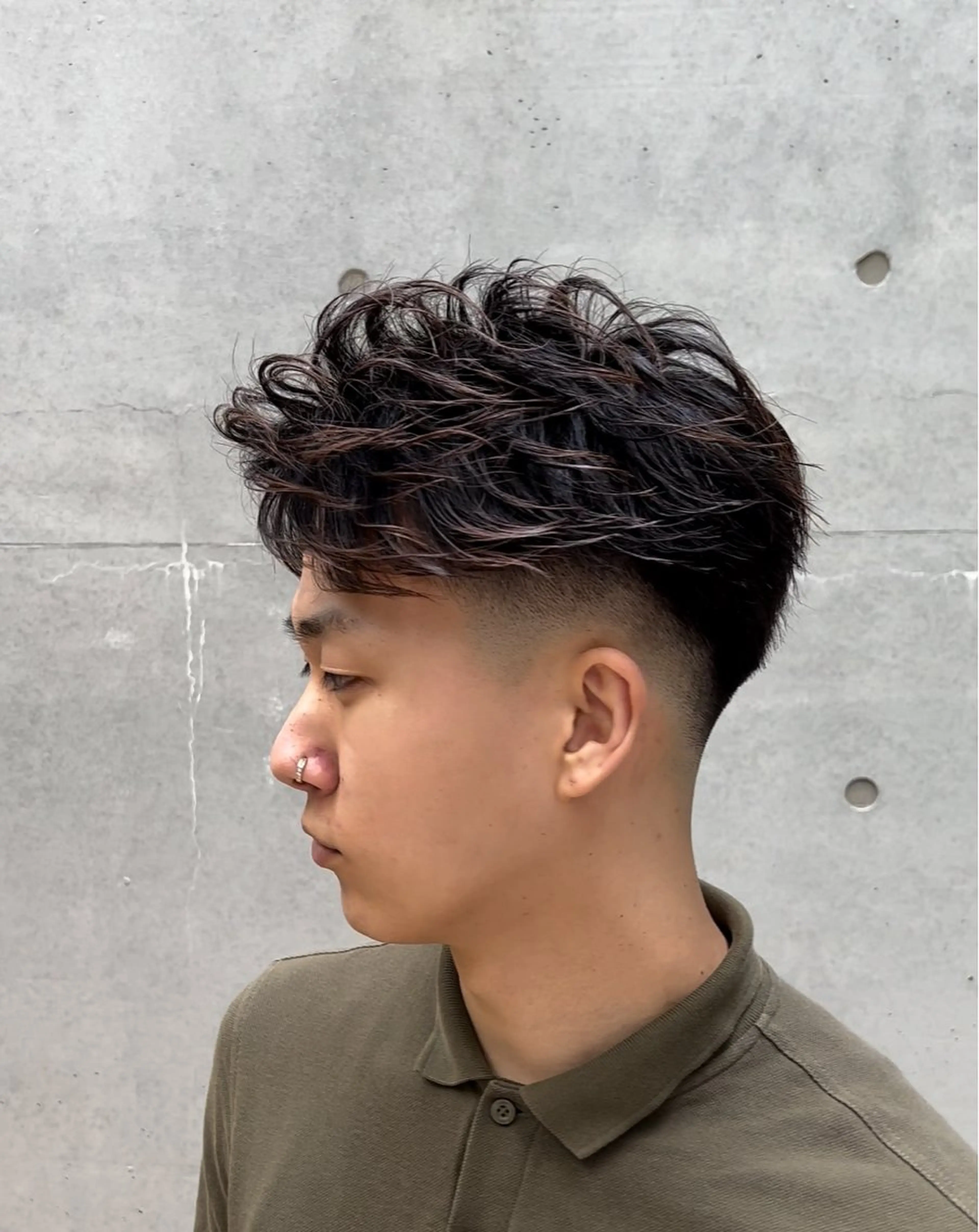 ショート メンズ フェードカット 無料カットモデル募集 ✨鵜澤　佑気のヘアスタイル