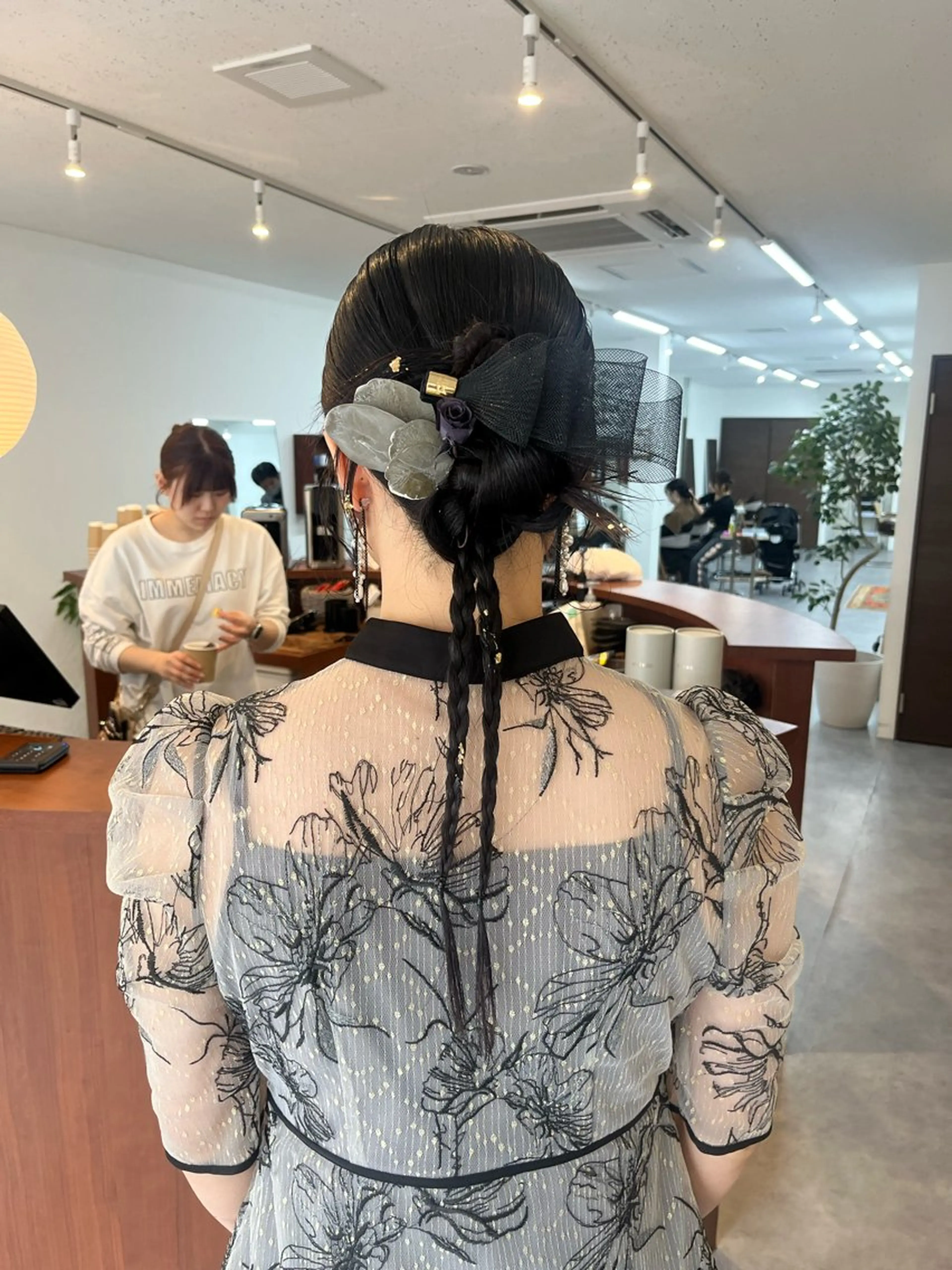 ヘアアレンジ ヘアセット 金沢市/美容師/ 岡島由希美のマツエク・マツパデザイン