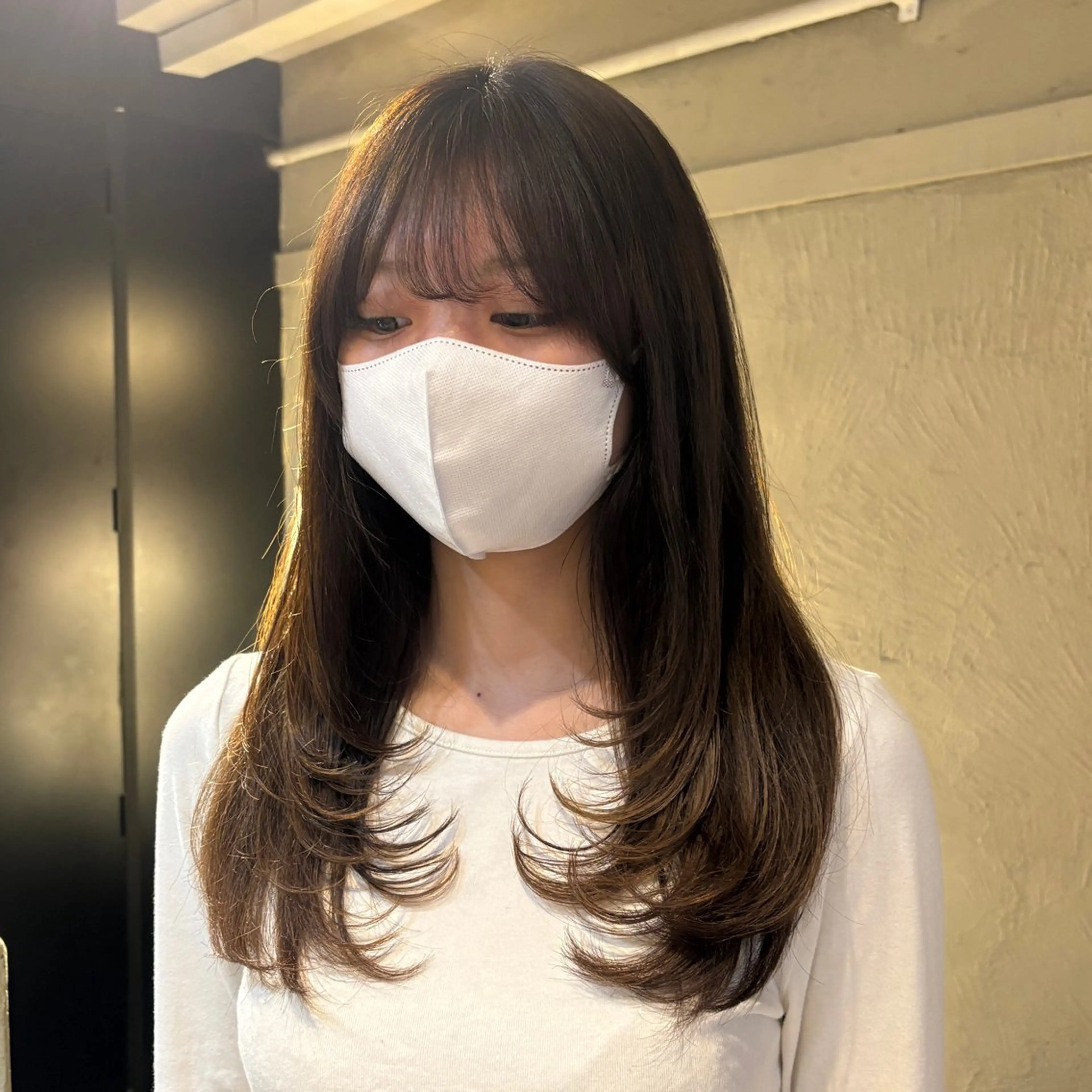 ロング カラー ヘアアレンジ 🫧ハイトーン×艶 カラー🫧 Rionのヘアスタイル