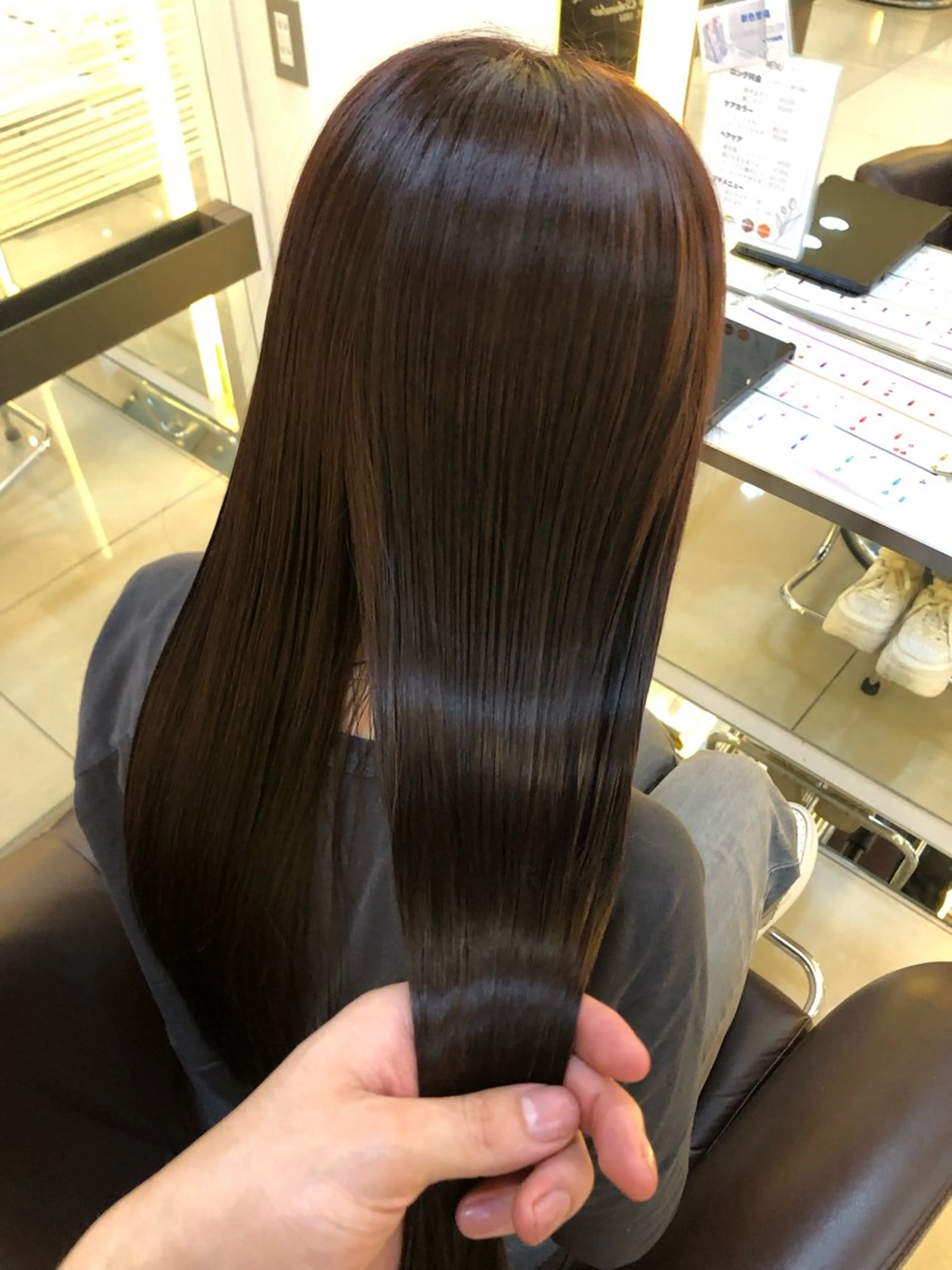 ロング 長山 航来 /縮毛矯正のヘアスタイル