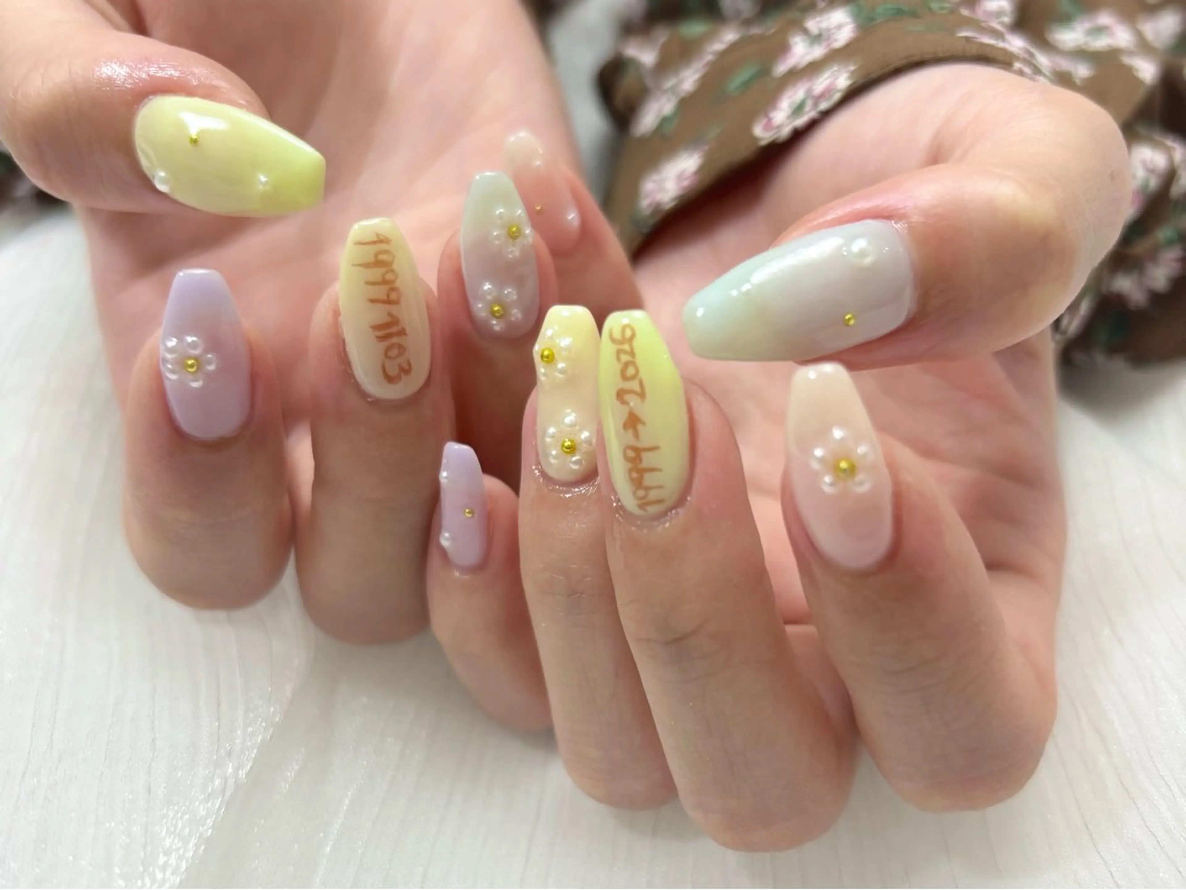 ネイル ハンドネイル yurina ☆のネイルデザイン