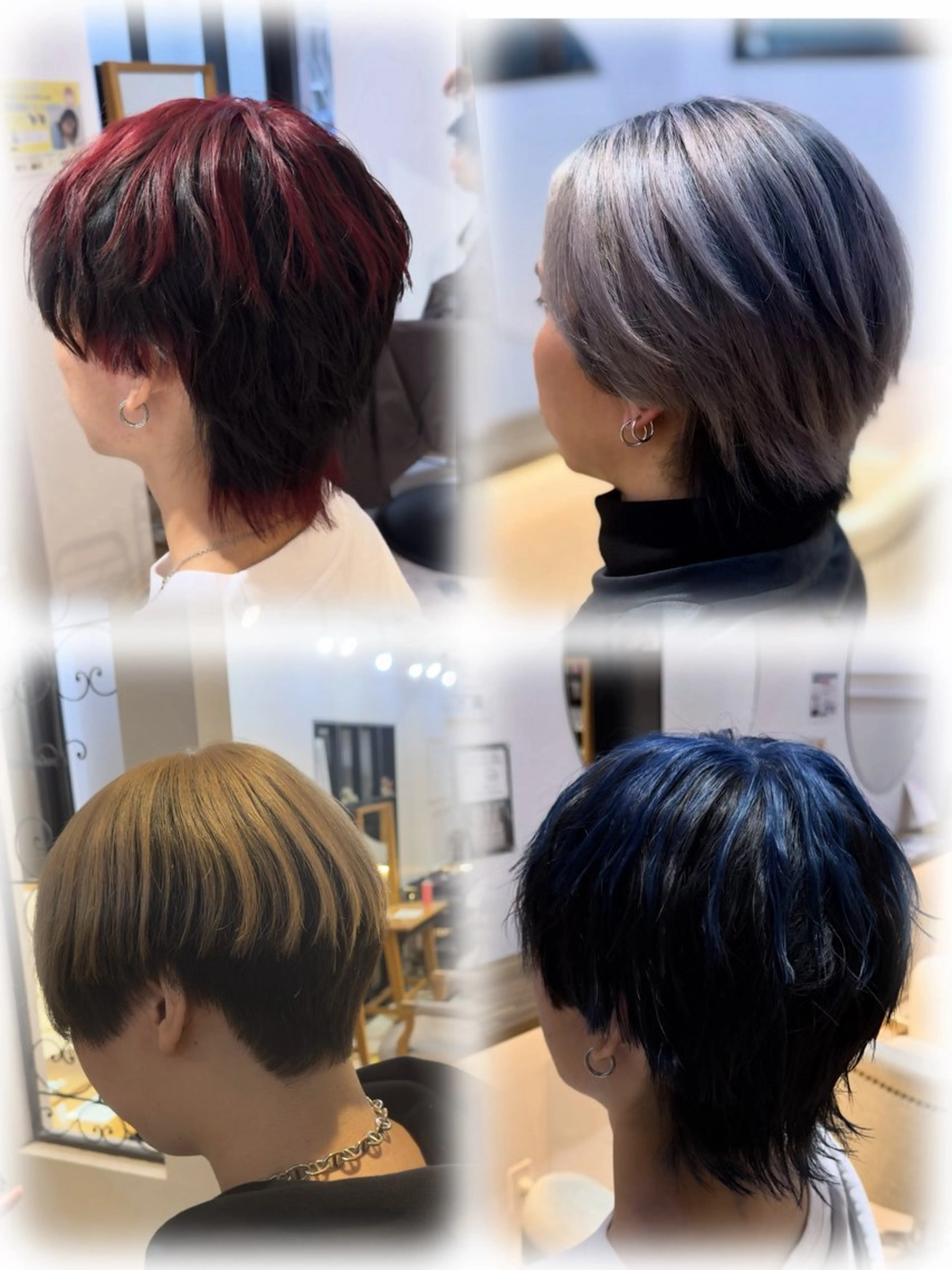 カラー メンズ カット ヘアカラー トリートメント せいと/レイヤー/ ハイトーン/艶髪のヘアスタイル