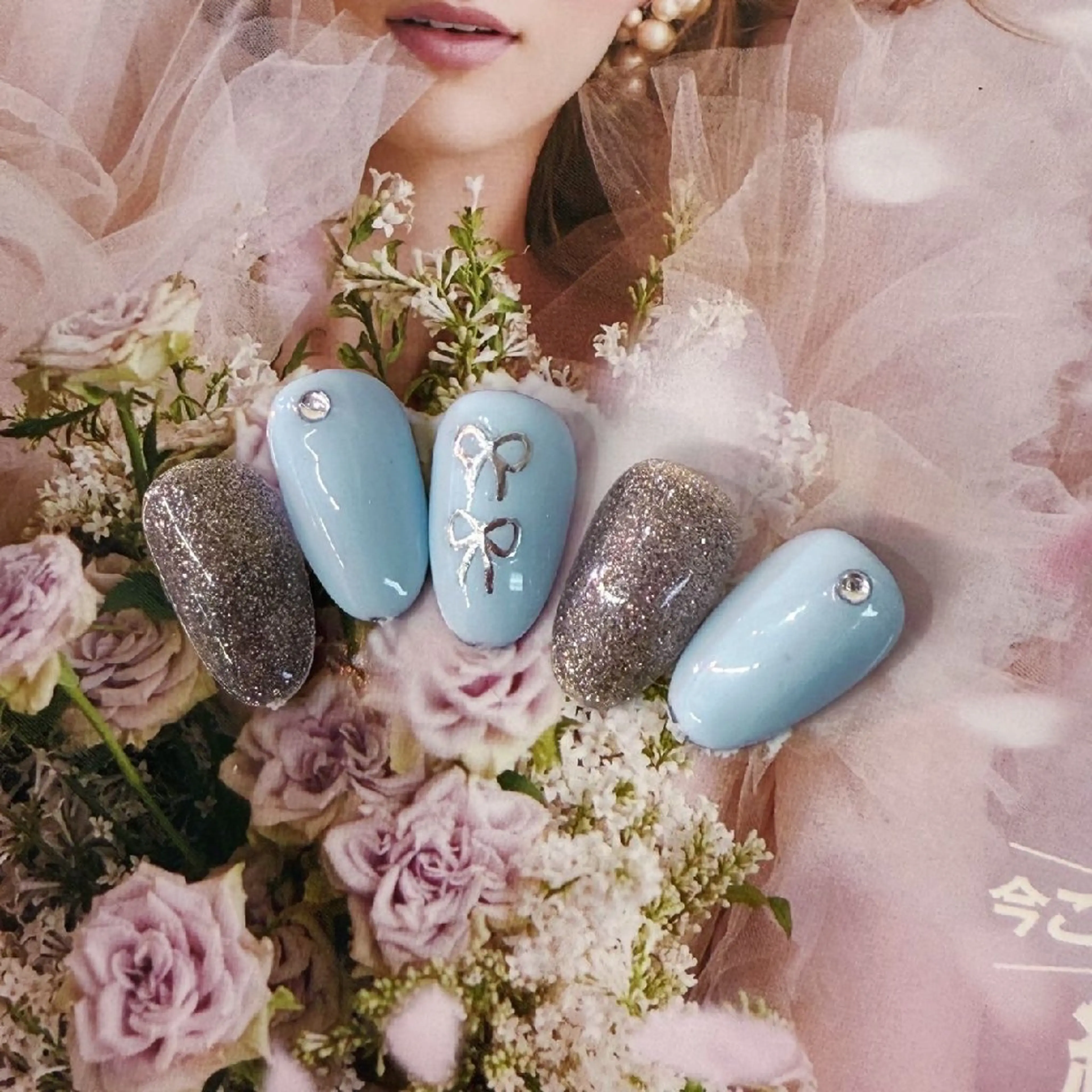 ネイル ハンドネイル グロー ネイルのネイルデザイン