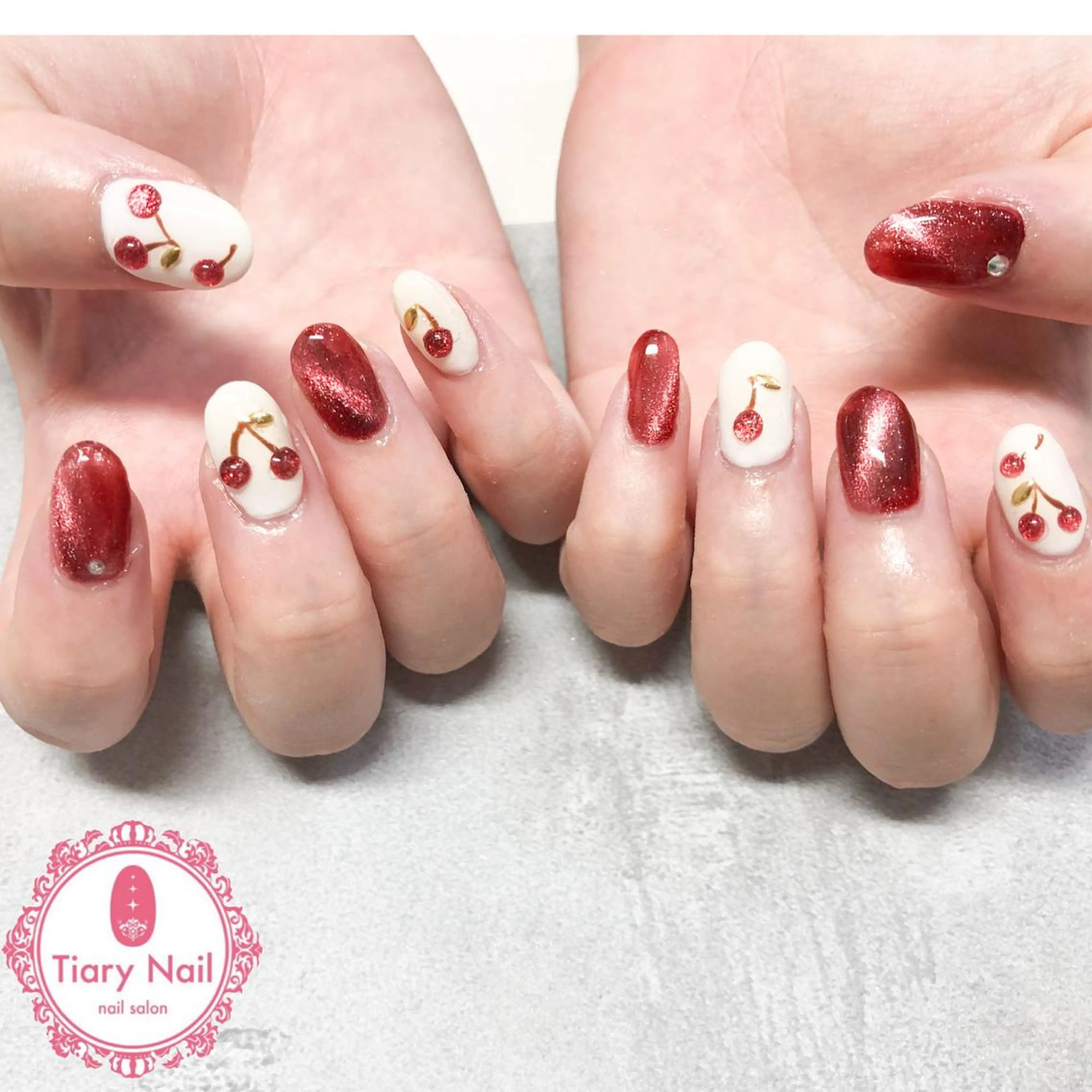 ネイル tiarynail K K🐼のネイルデザイン