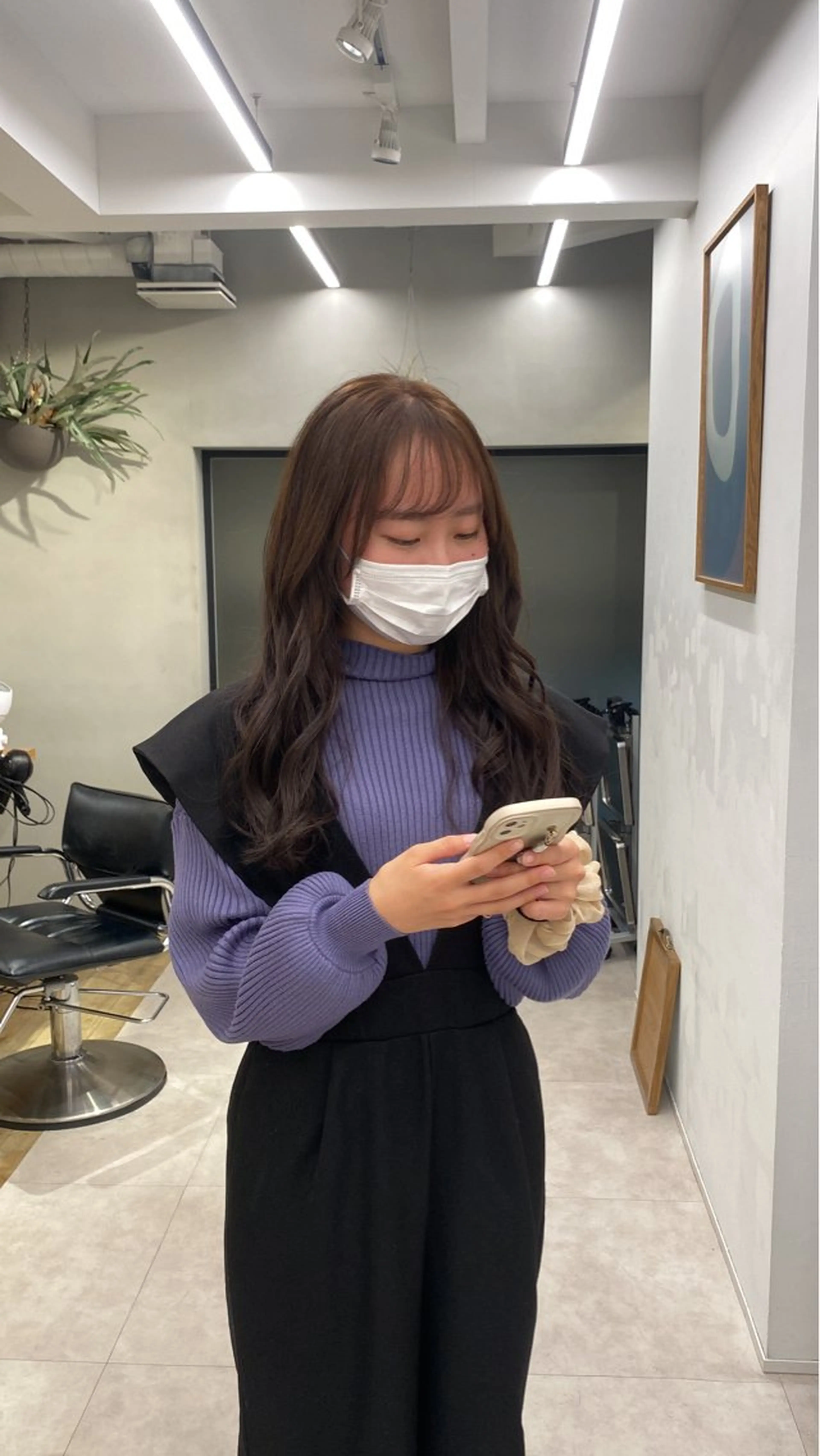 ロング カラー カット ヘアカラー トリートメント noa/ 渋谷のヘアスタイル