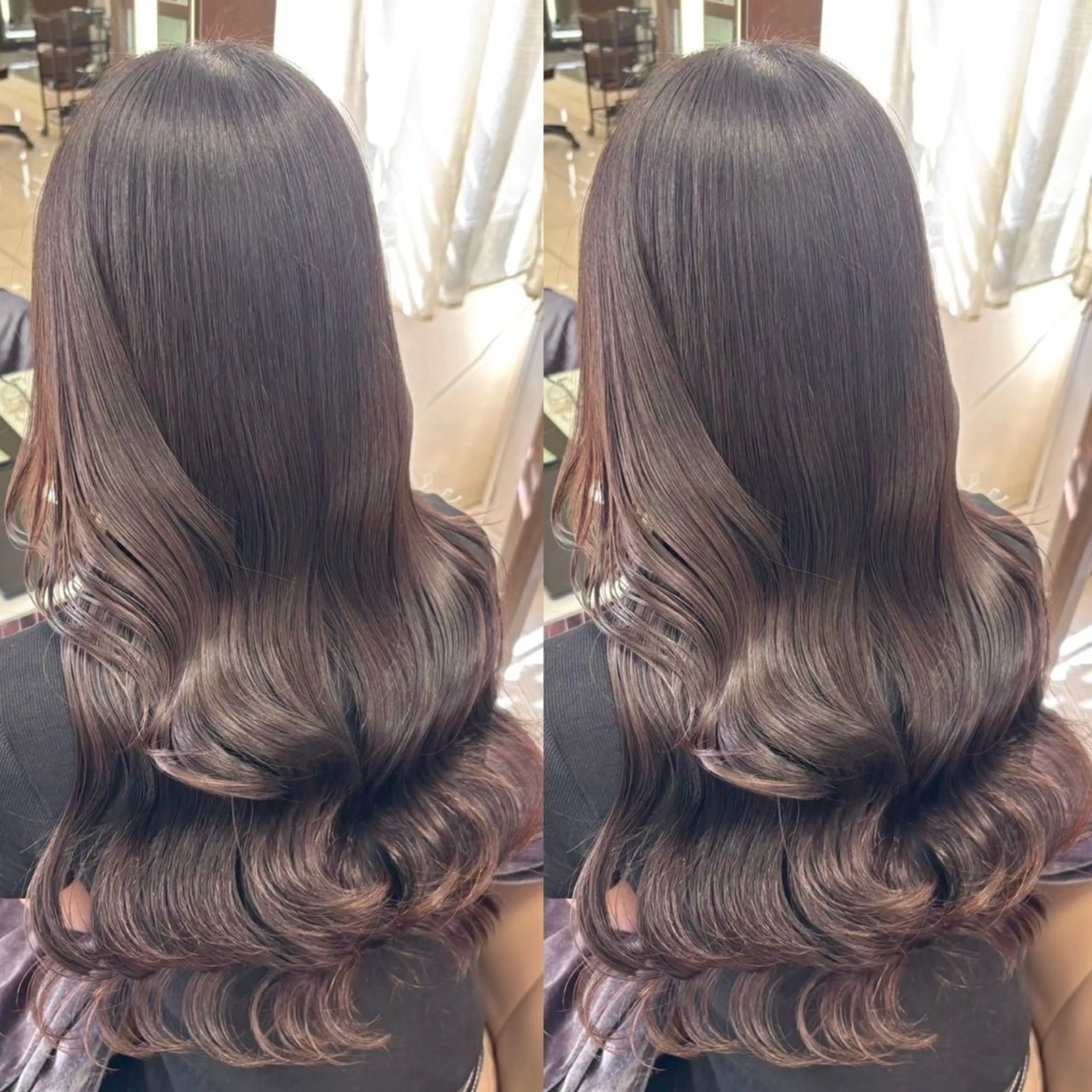 カラー ヘアカラー ヘアメ🎀推しカラー 🥣横浜/しほ🧸のヘアスタイル