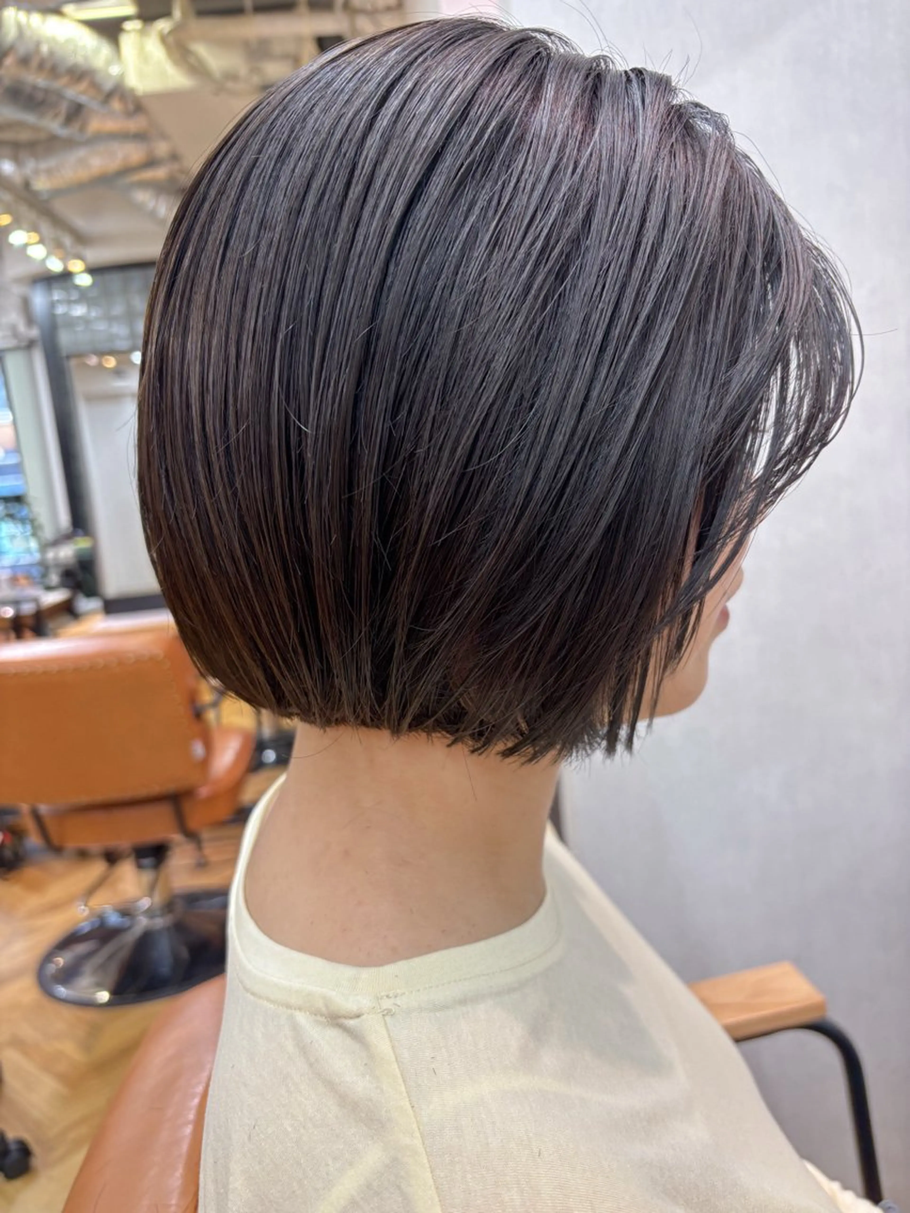 ミディアム ボブ カット ヘアカラー トリートメント ボブ/ミディアム 親しみやすさ/さくらのヘアスタイル