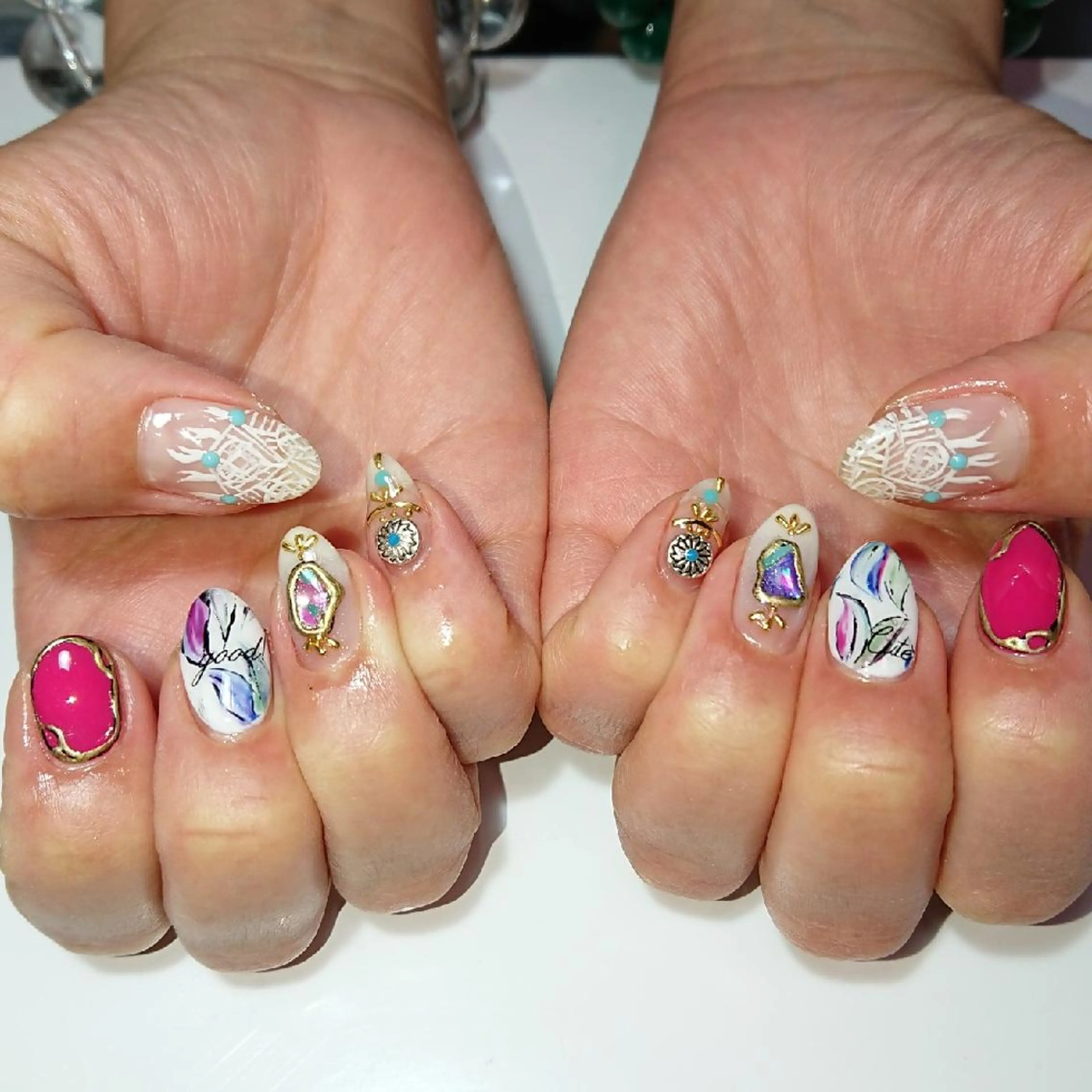 ネイル 下妻ネイルサロン/ パラジェルのネイルデザイン