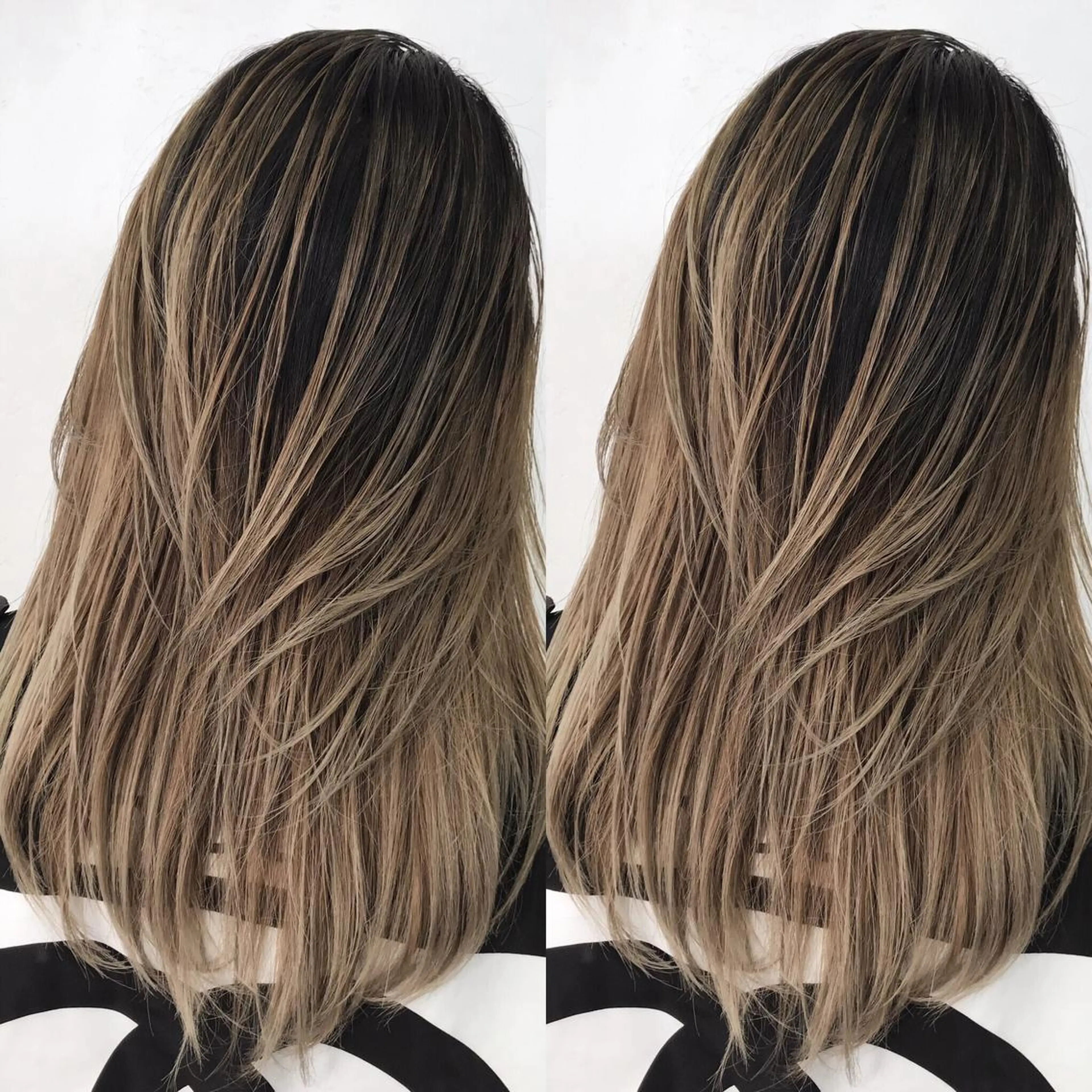 ロング カラー LUSTRE クロサワのヘアスタイル