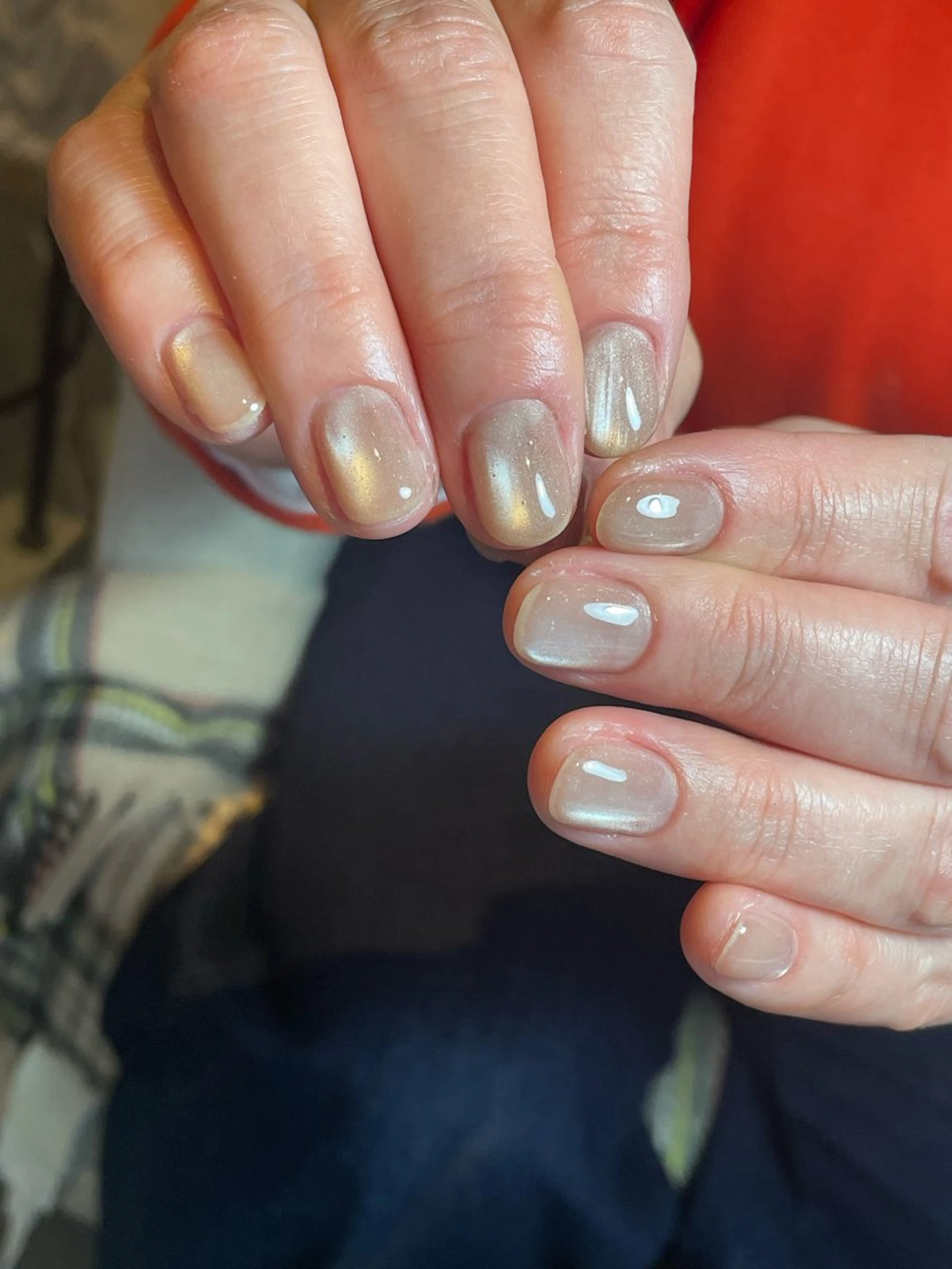 ネイル クリアネイル マグネットネイル ハンドネイル ハンドケア nail room marnie.のネイルデザイン