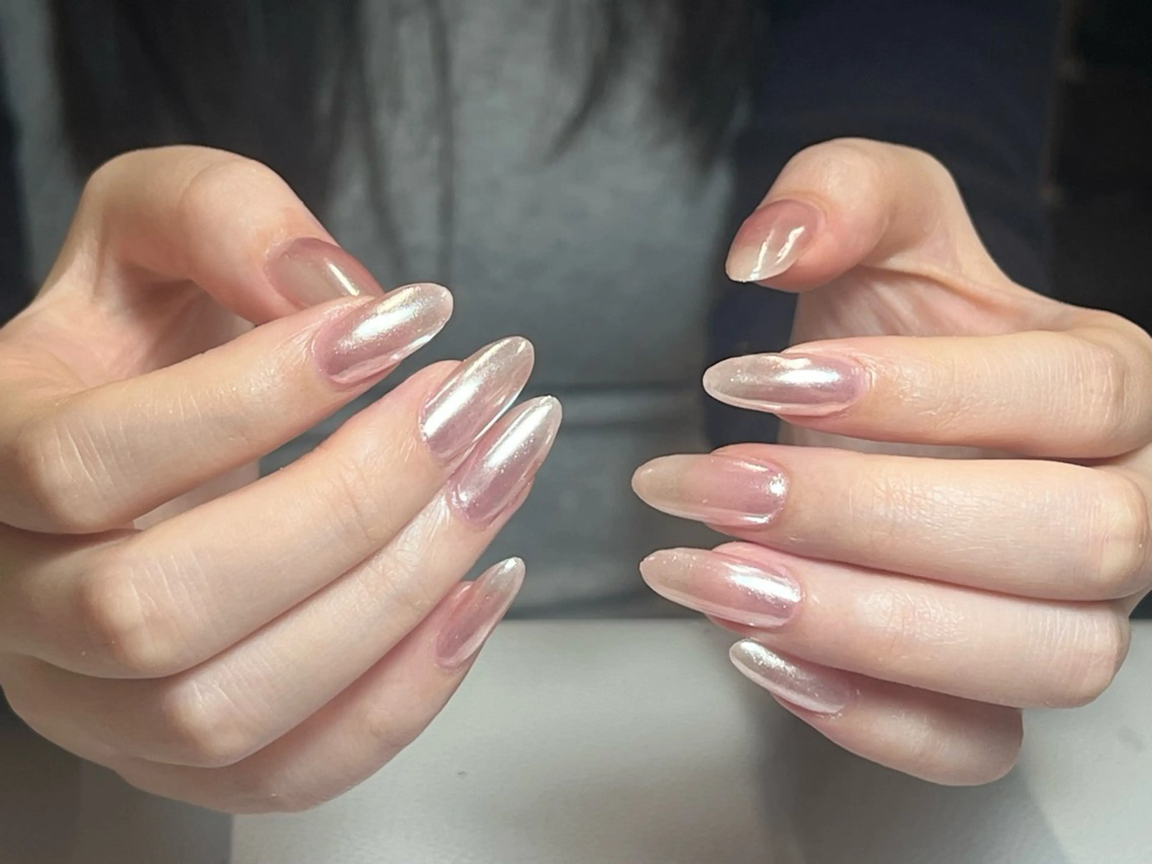 ネイル アートネイル 韓国ネイル 持ち込み ニュアンスネイル ワンカラーネイル イブ ネイリのネイルデザイン