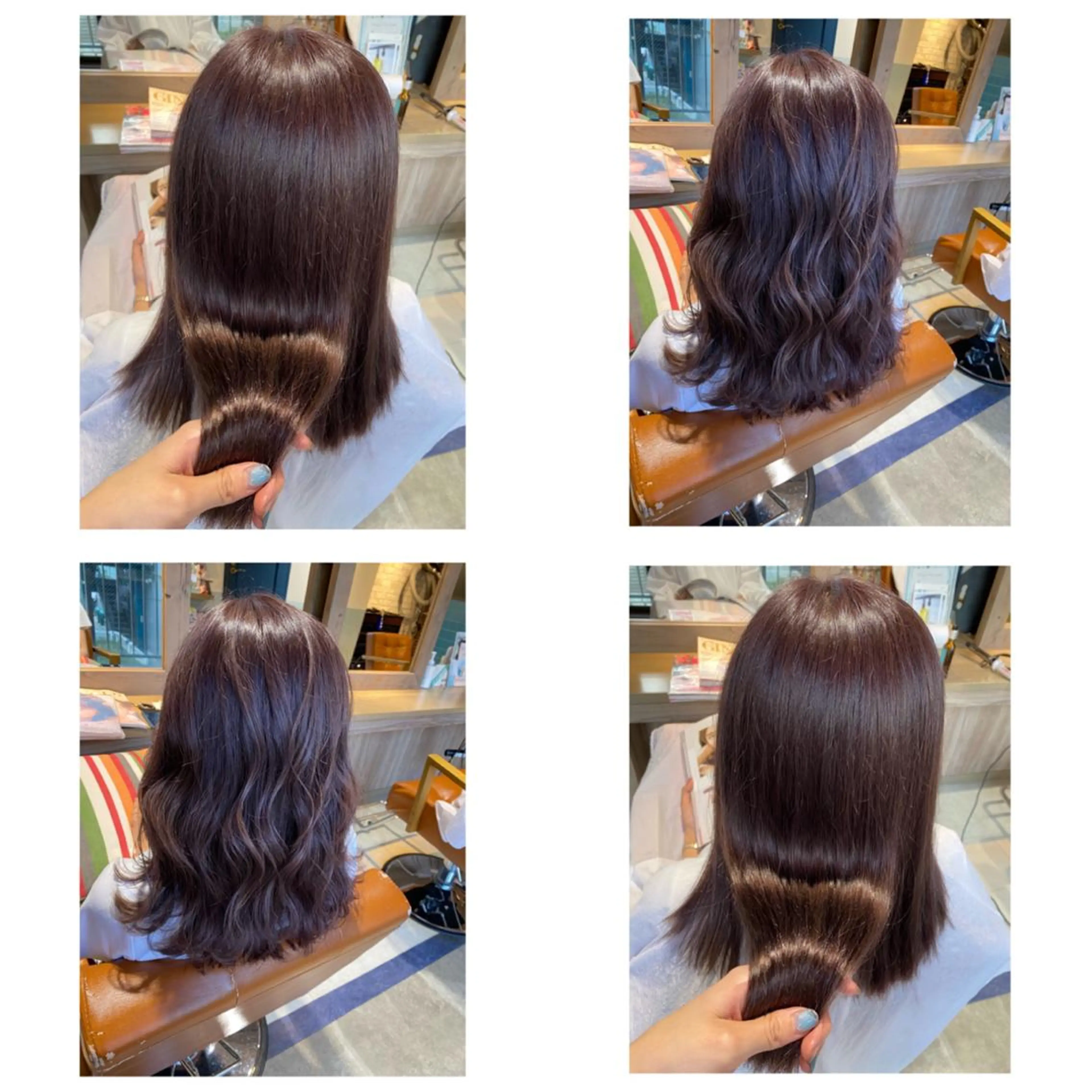 カラー ベージュカラー ラベンダーカラー カット ヘアカラー トリートメント 🐻結んで可愛い hair EMI🐻のヘアスタイル