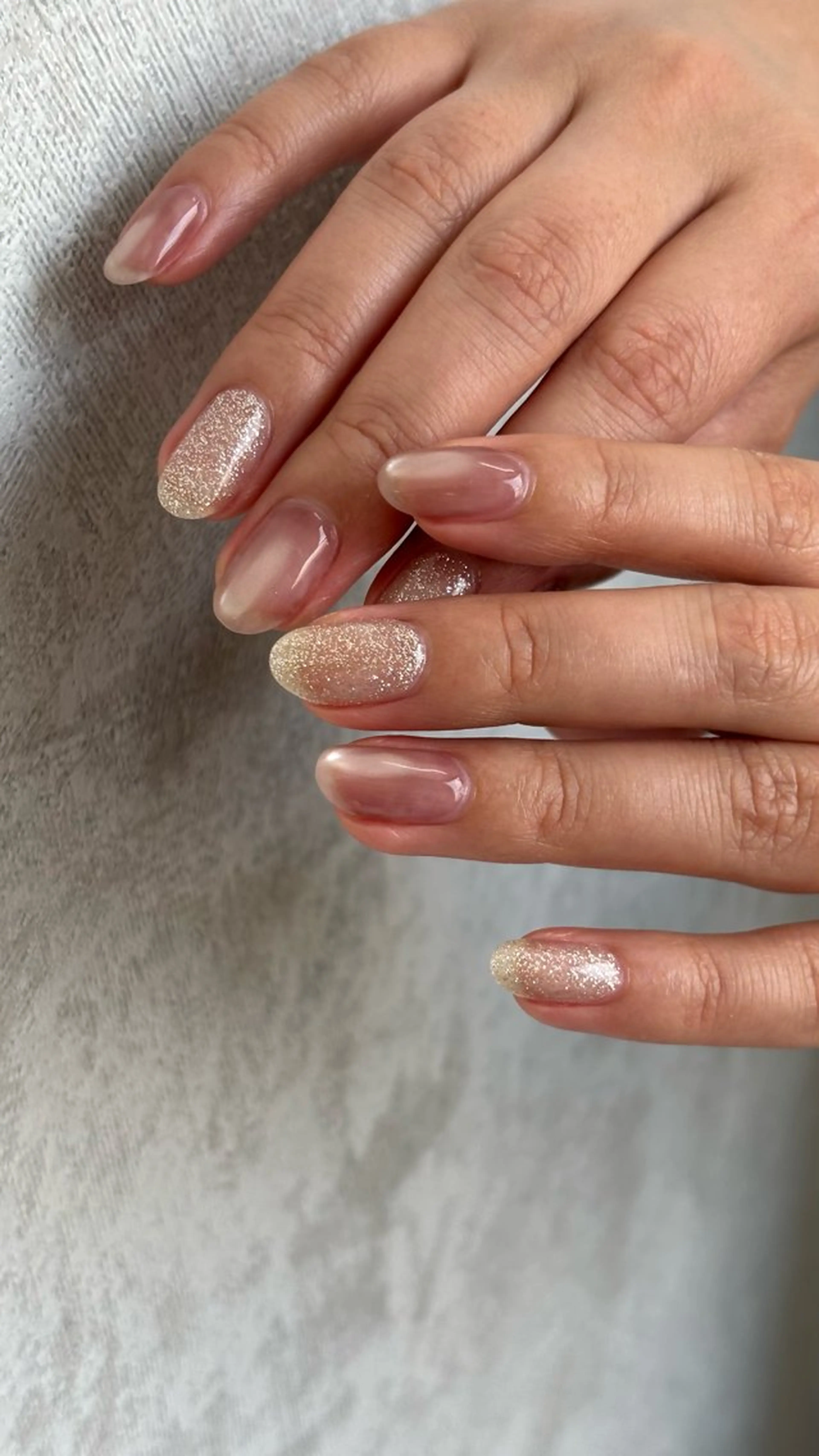 ネイル フラッシュネイル マグネットネイル シンプルネイル Umi Nail /Akariのネイルデザイン