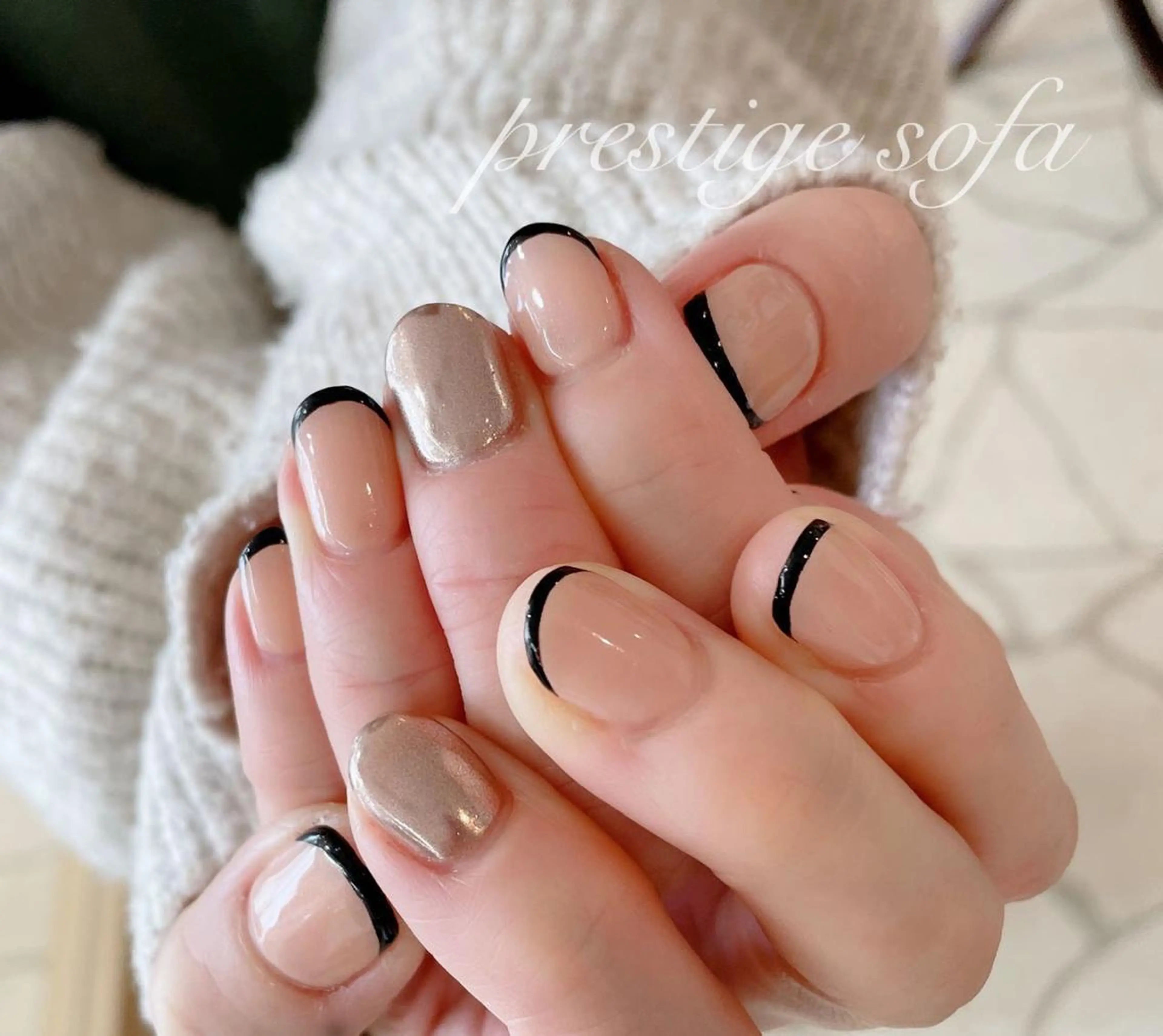 ネイル マツエク・マツパ まつげパーマ ボリュームラッシュ フレンチネイル ジェルネイル ニュアンスネイル 髙橋 敦子のネイルデザイン