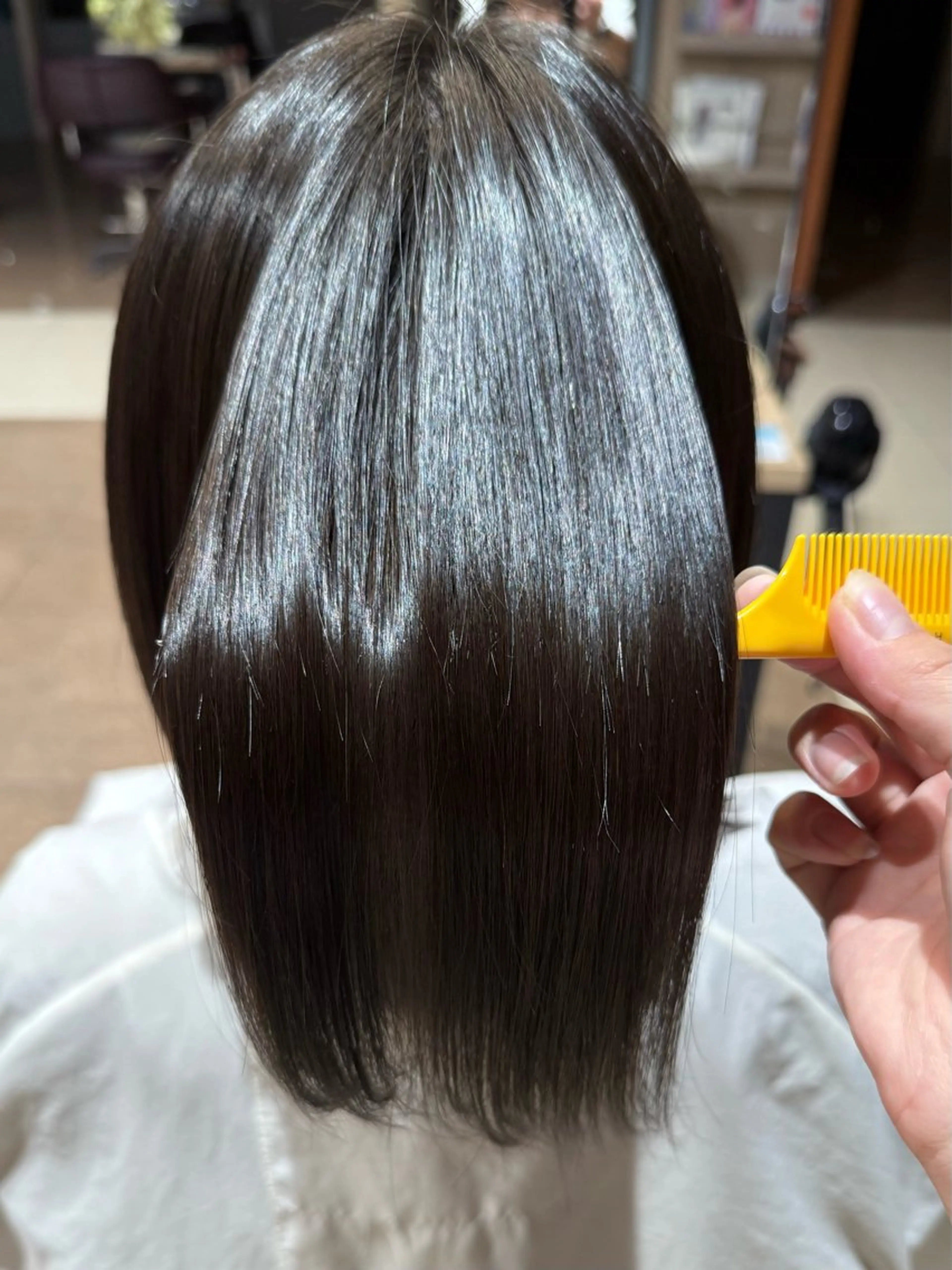 ミディアム パーマ 縮毛矯正 Mika/💈 モデル募集中のヘアスタイル