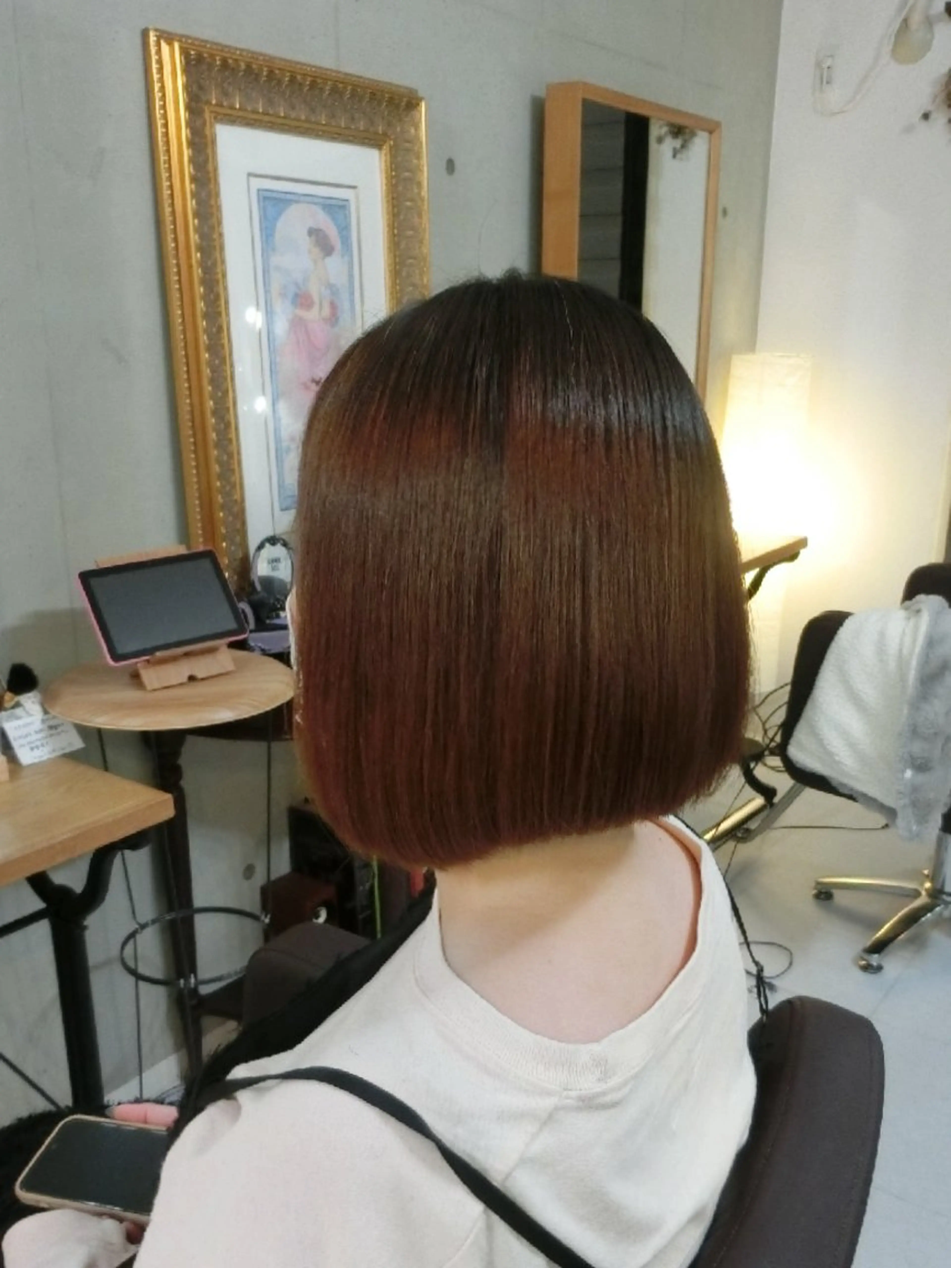 ショート カット 縮毛矯正 ma cherie 　naoのヘアスタイル