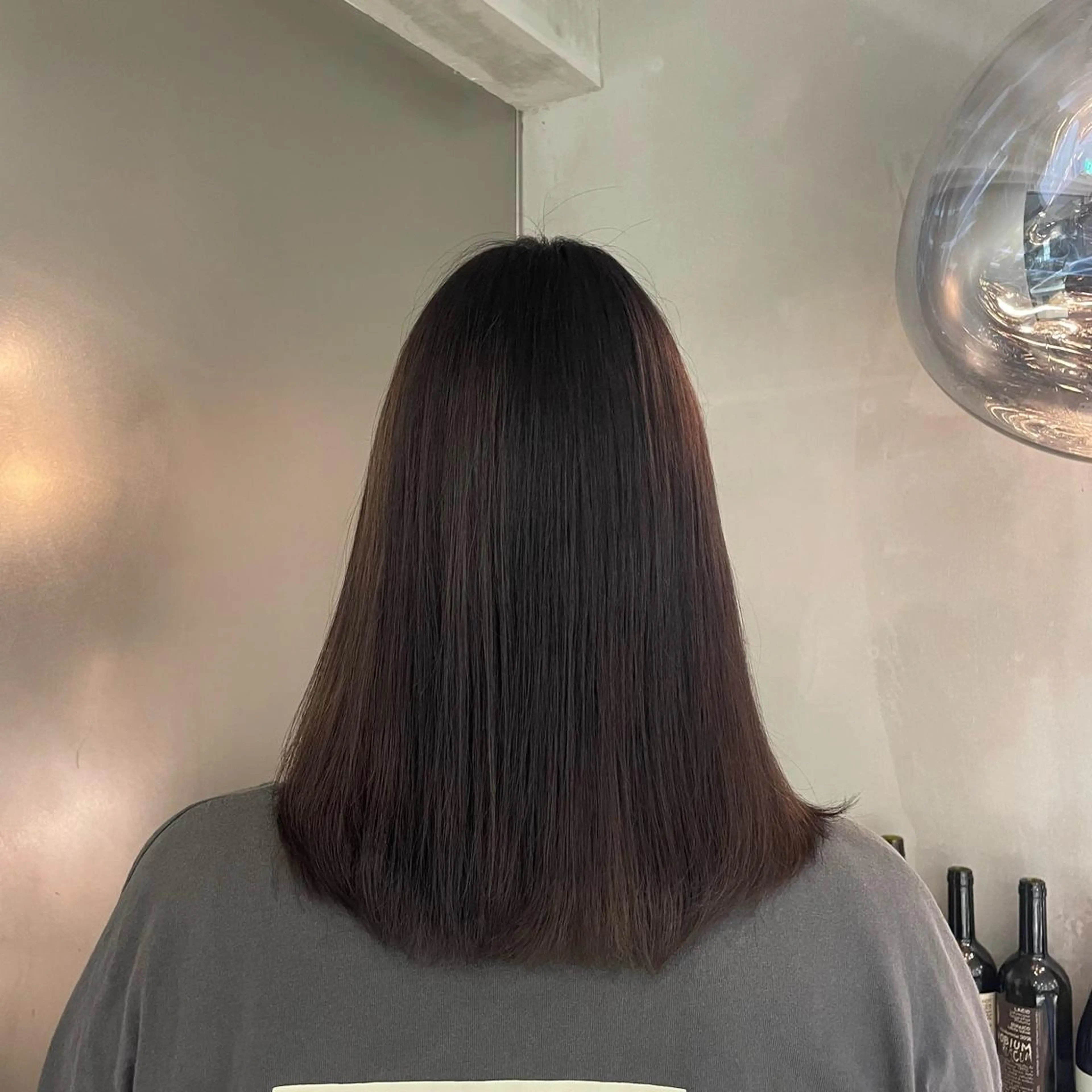 セミロング カラー 後藤 香乃のヘアスタイル