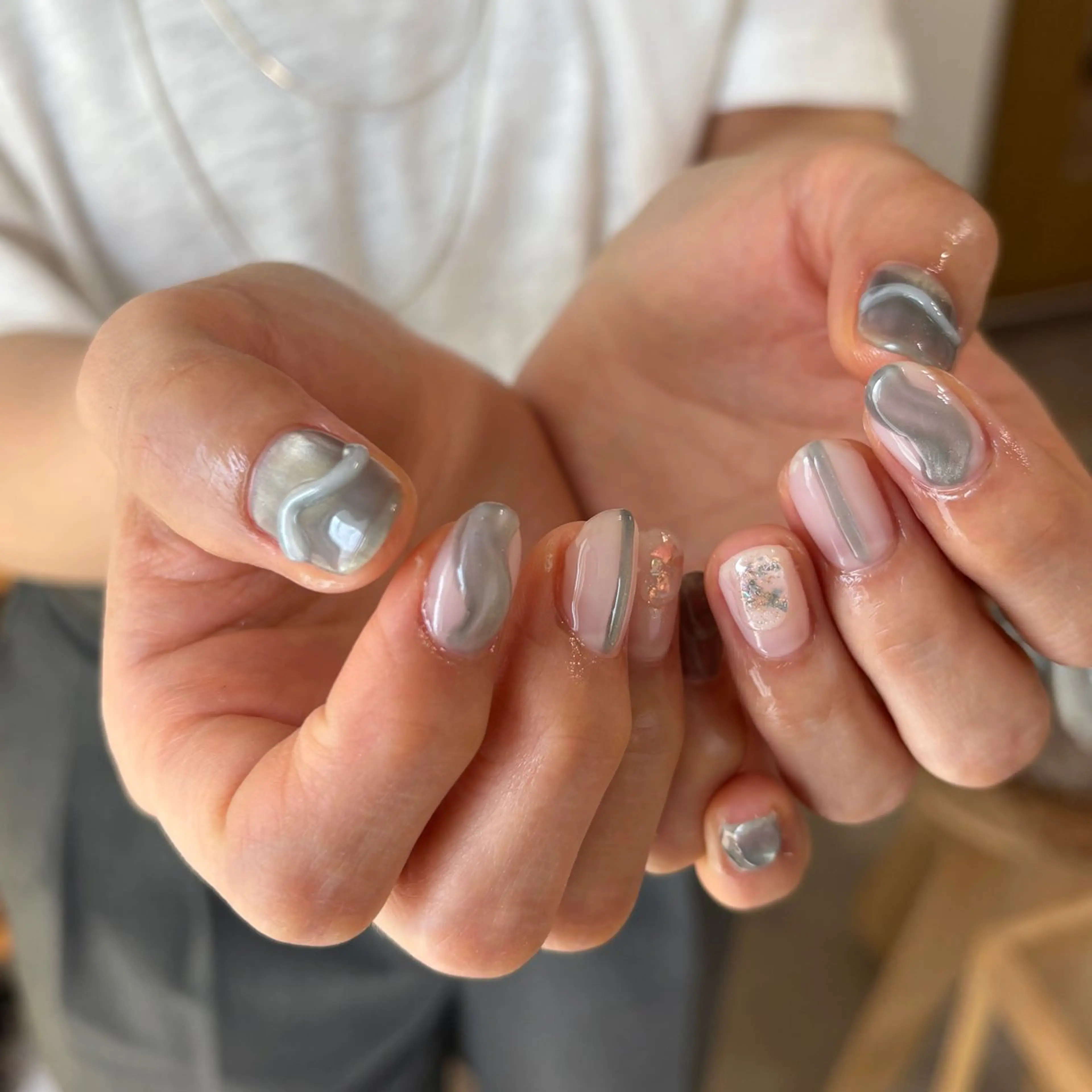 ネイル ハンドネイル nail salon Cyaanのネイルデザイン