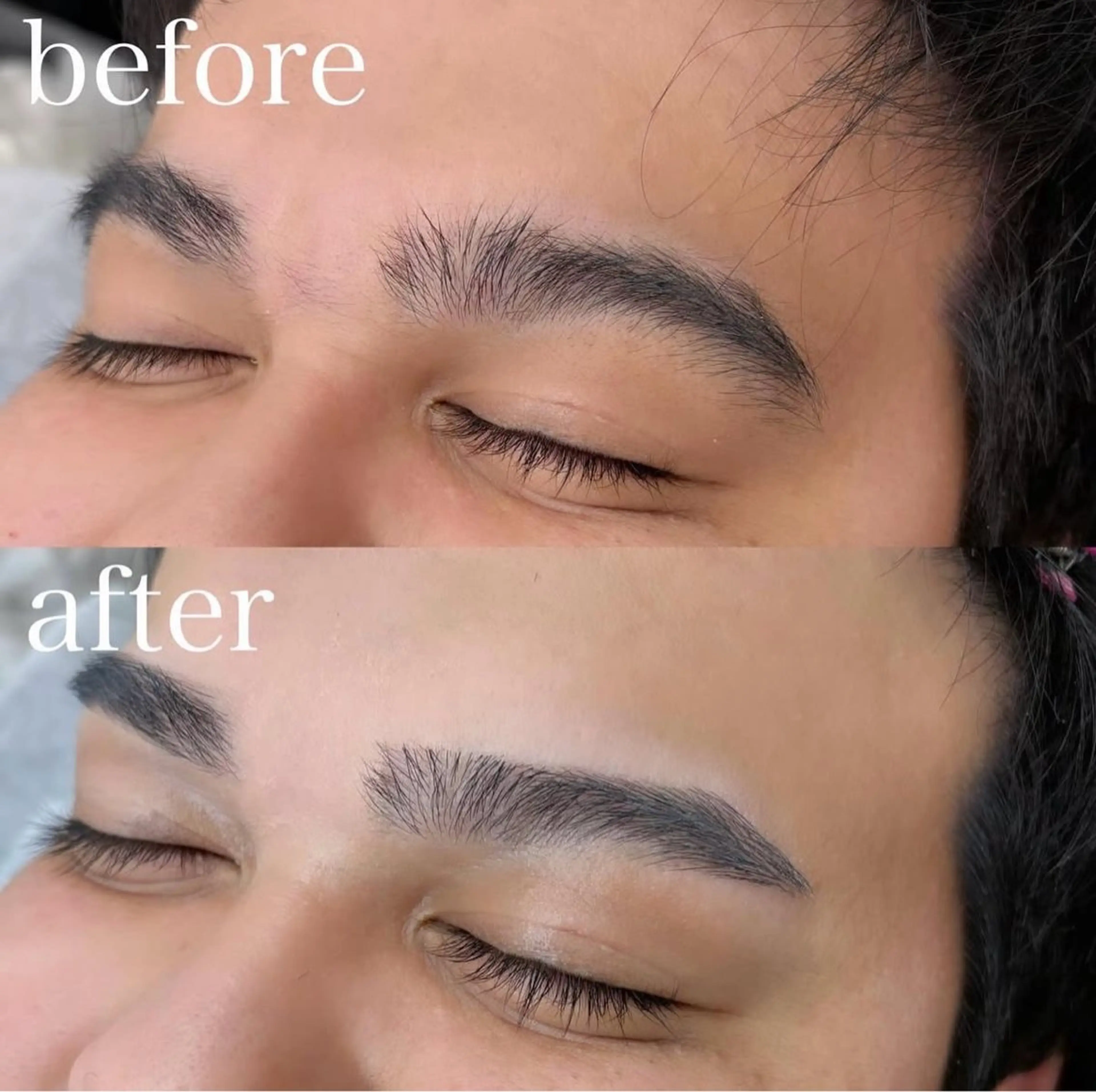 メンズ アイブロウ 栗原 ひかるの眉毛・アイブロウイメージ