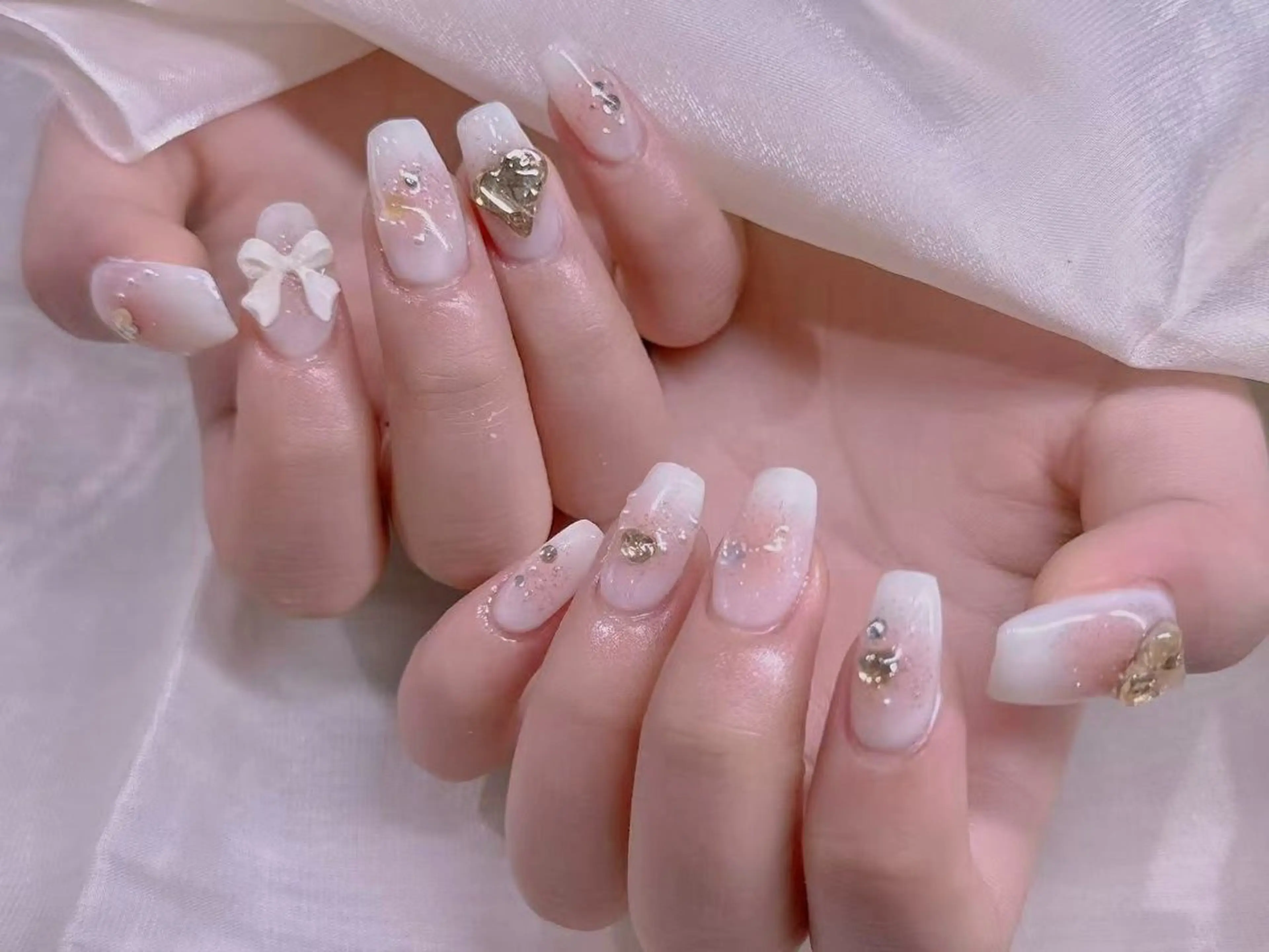 ネイル ハンドネイル 長さだし専門店 M2　rikaのネイルデザイン