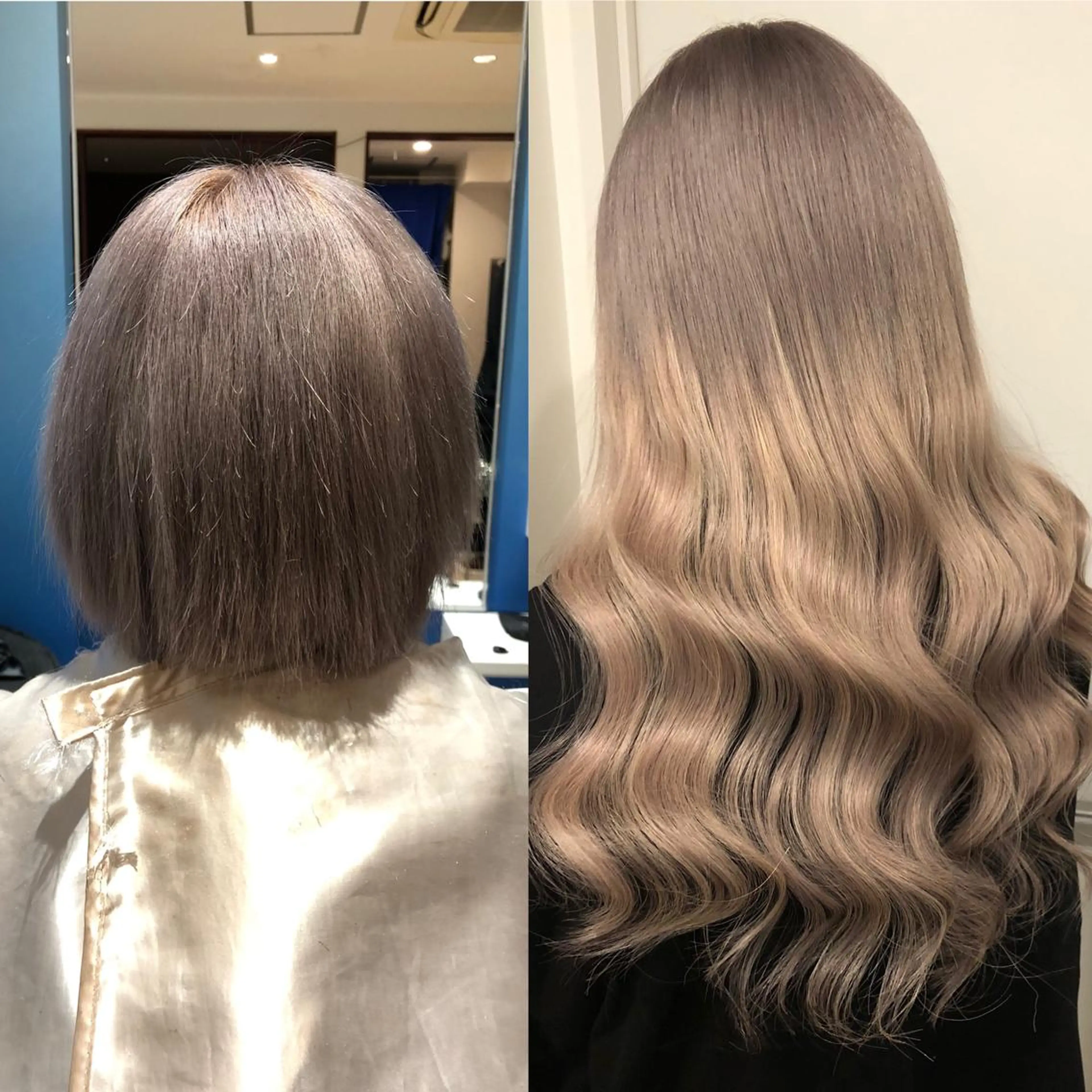 ロング カラー シールエクステ バレイヤージュ ダブルカラー グラデーションカラー ハイライトカラー カット ヘアカラー トリートメント 🧡艶髪ちゅるん髪 🫧🧡YUKI❄️のヘアスタイル