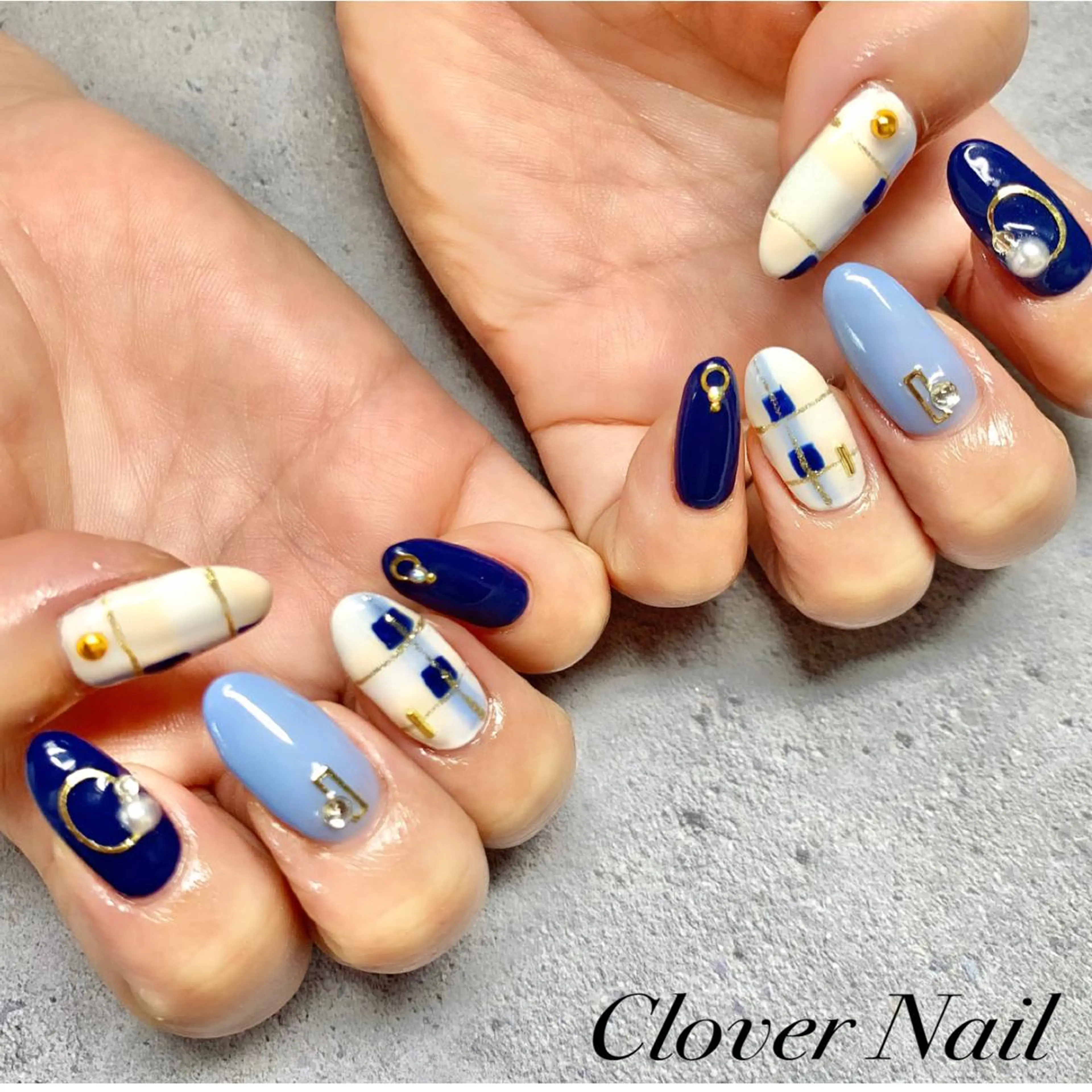 ネイル clover nailのネイルデザイン