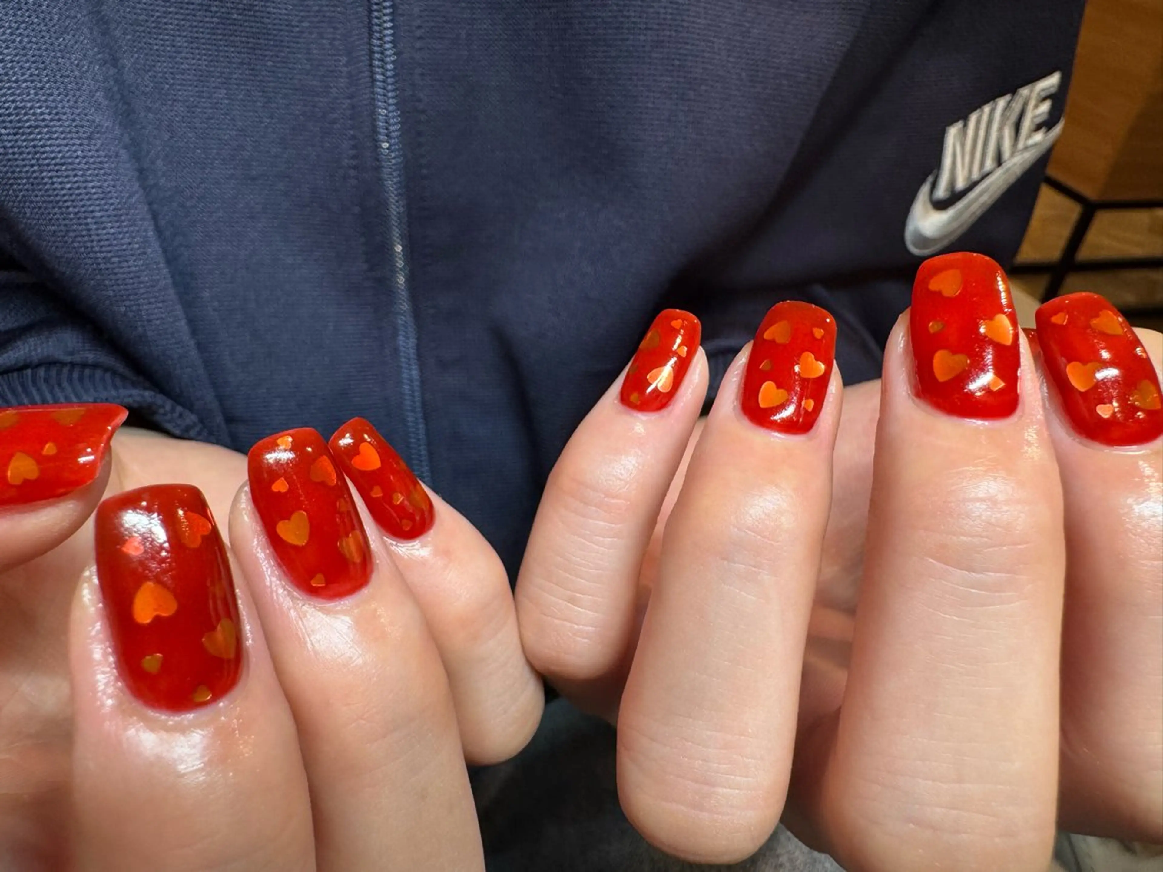 ネイル バレンタイン ハンドネイル tsumeasobi 🪬macoのネイルデザイン