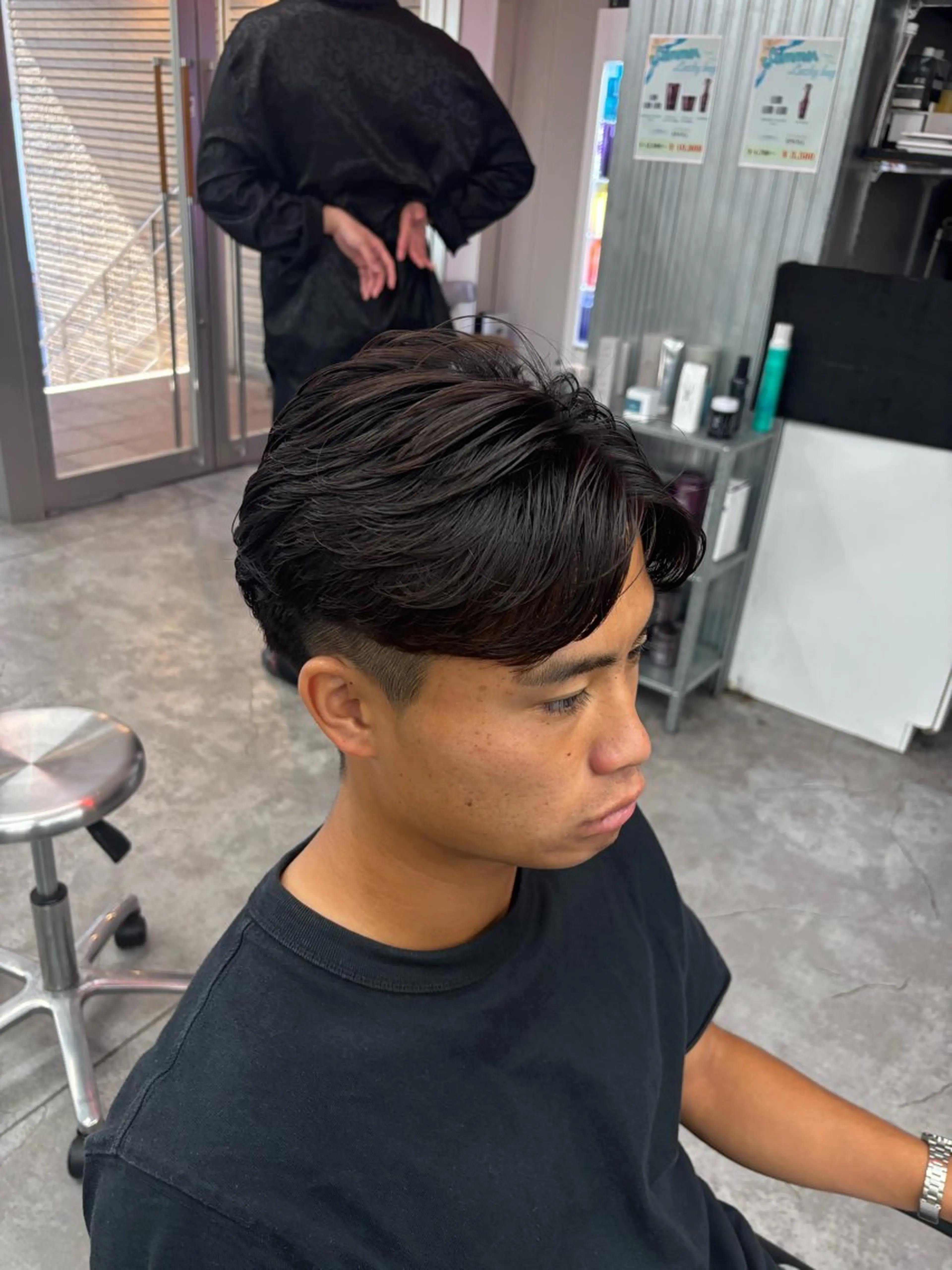 パーマ メンズ カット パーマ メンズ特化✨️ 韓国風パーマ🔥一八のヘアスタイル