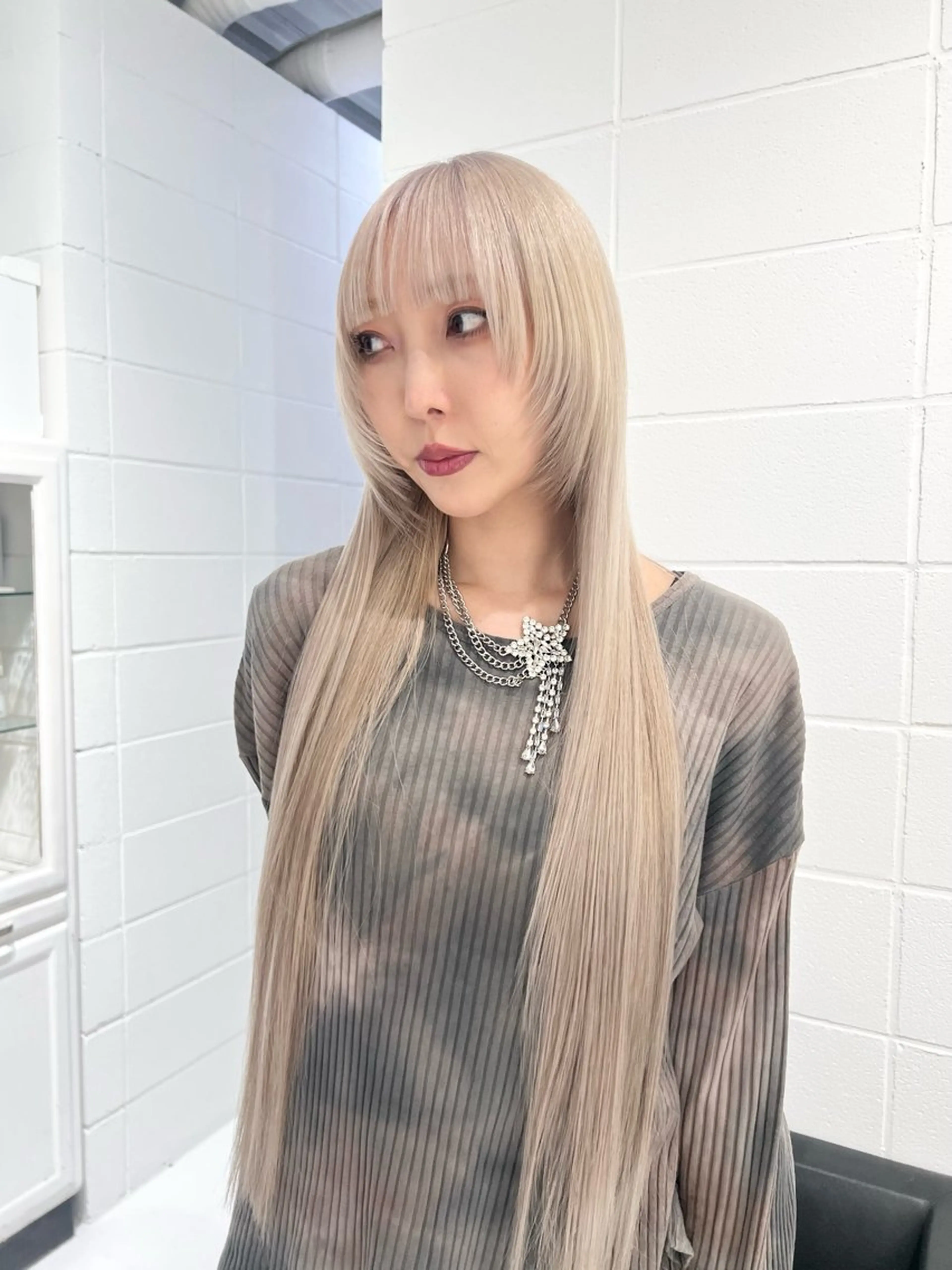 ロング カラー ヘアカラー トリートメント HARU//原宿🤍 リピート率NO.1のヘアスタイル