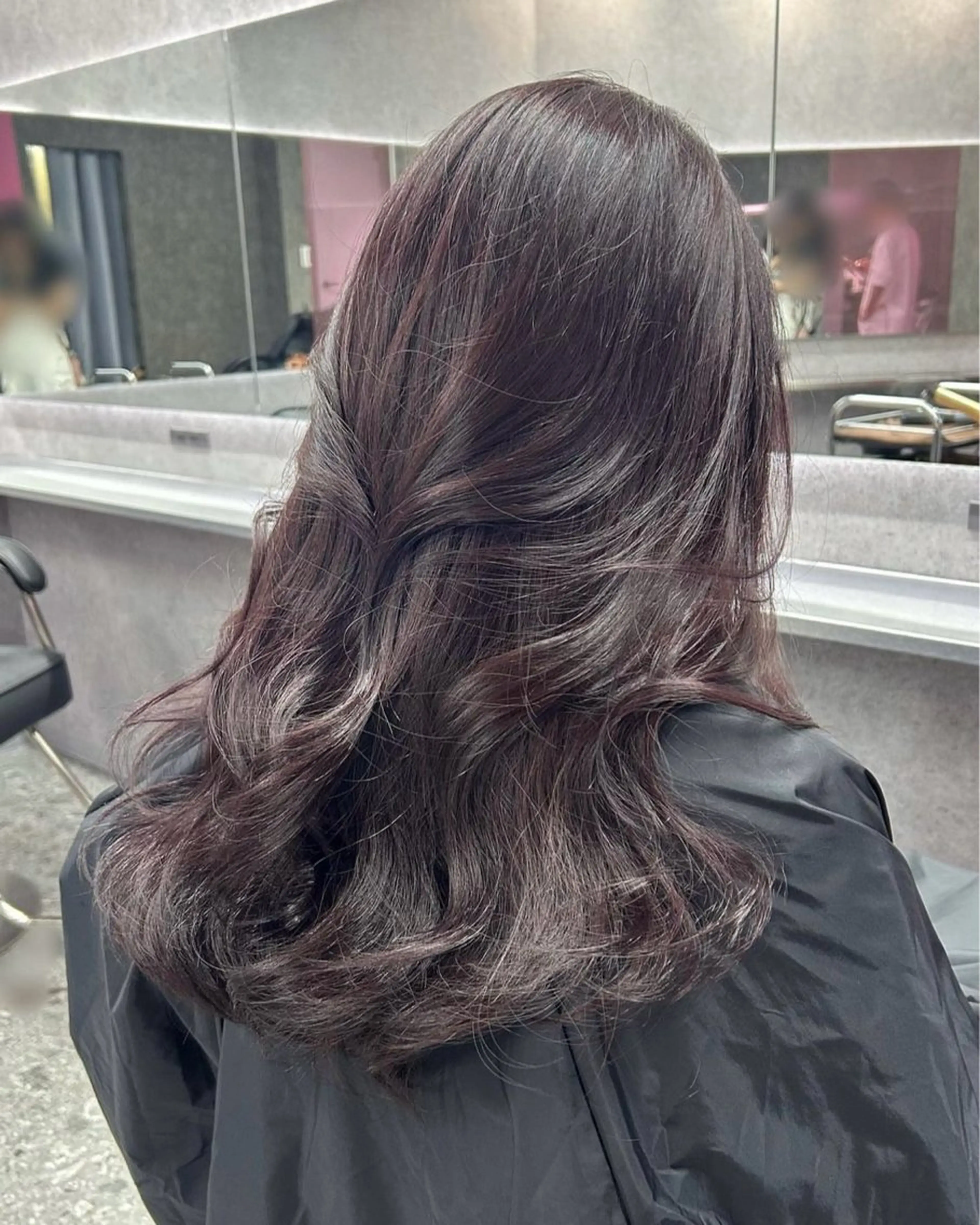 カラー ダブルカラー nanaka 🤍韓国ワンホンヘアのヘアスタイル