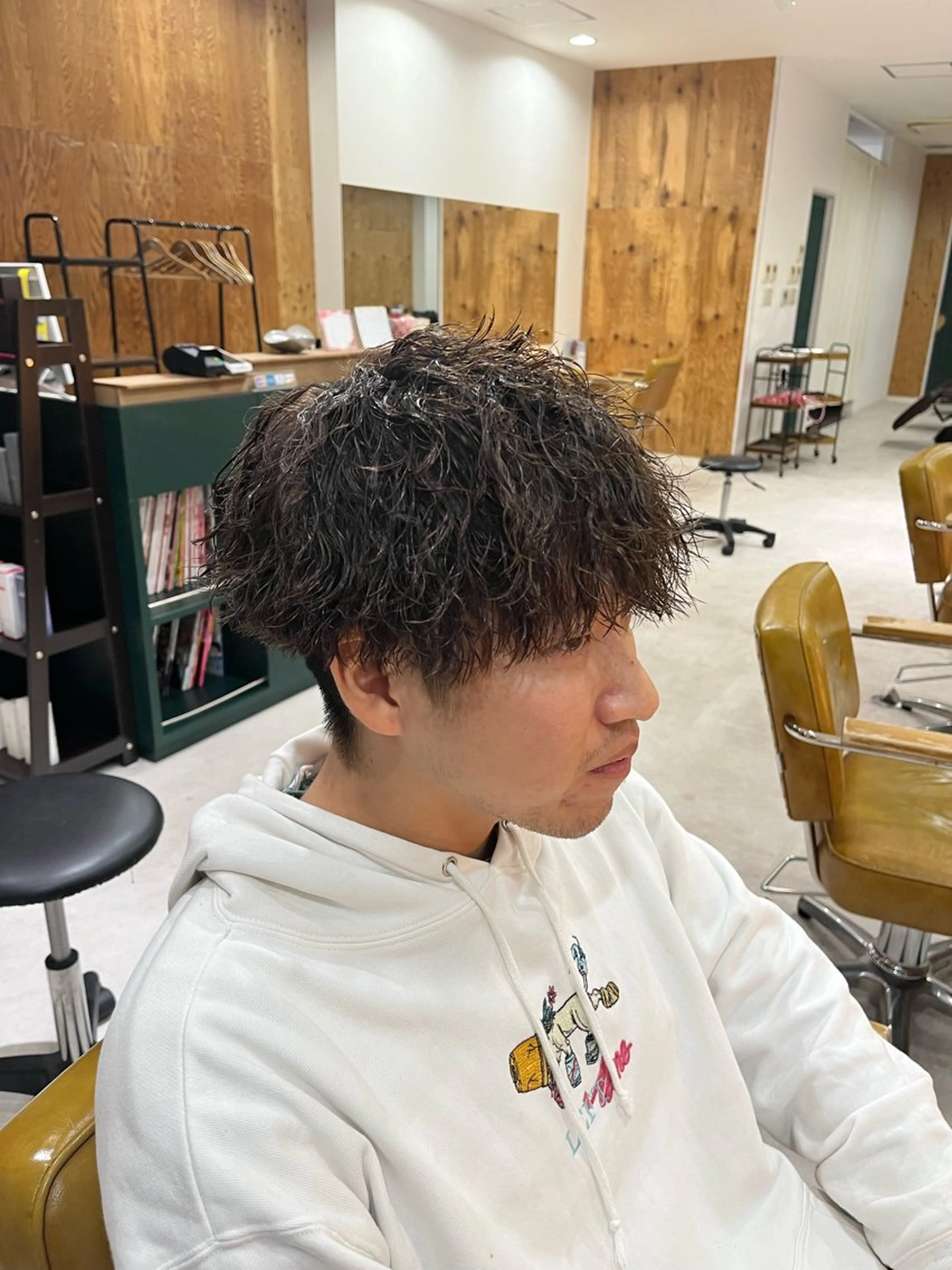 パーマ メンズ メンズパーマ カット パーマ 【メンズパーマ専門】 質感職人/牧野成瀬のヘアスタイル