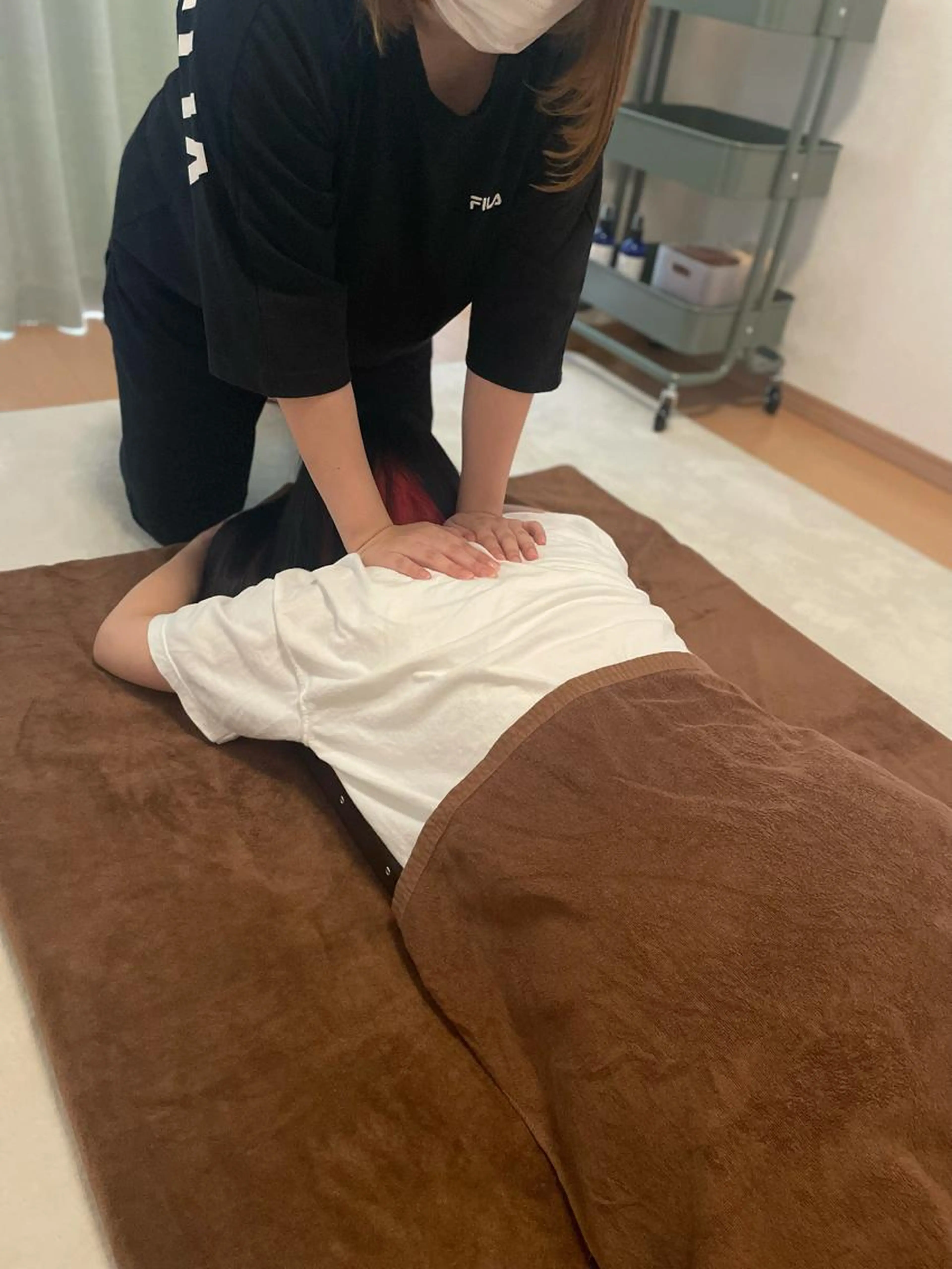 新規全身もみほぐし50分(次回利用可能な割引券付き)の写真