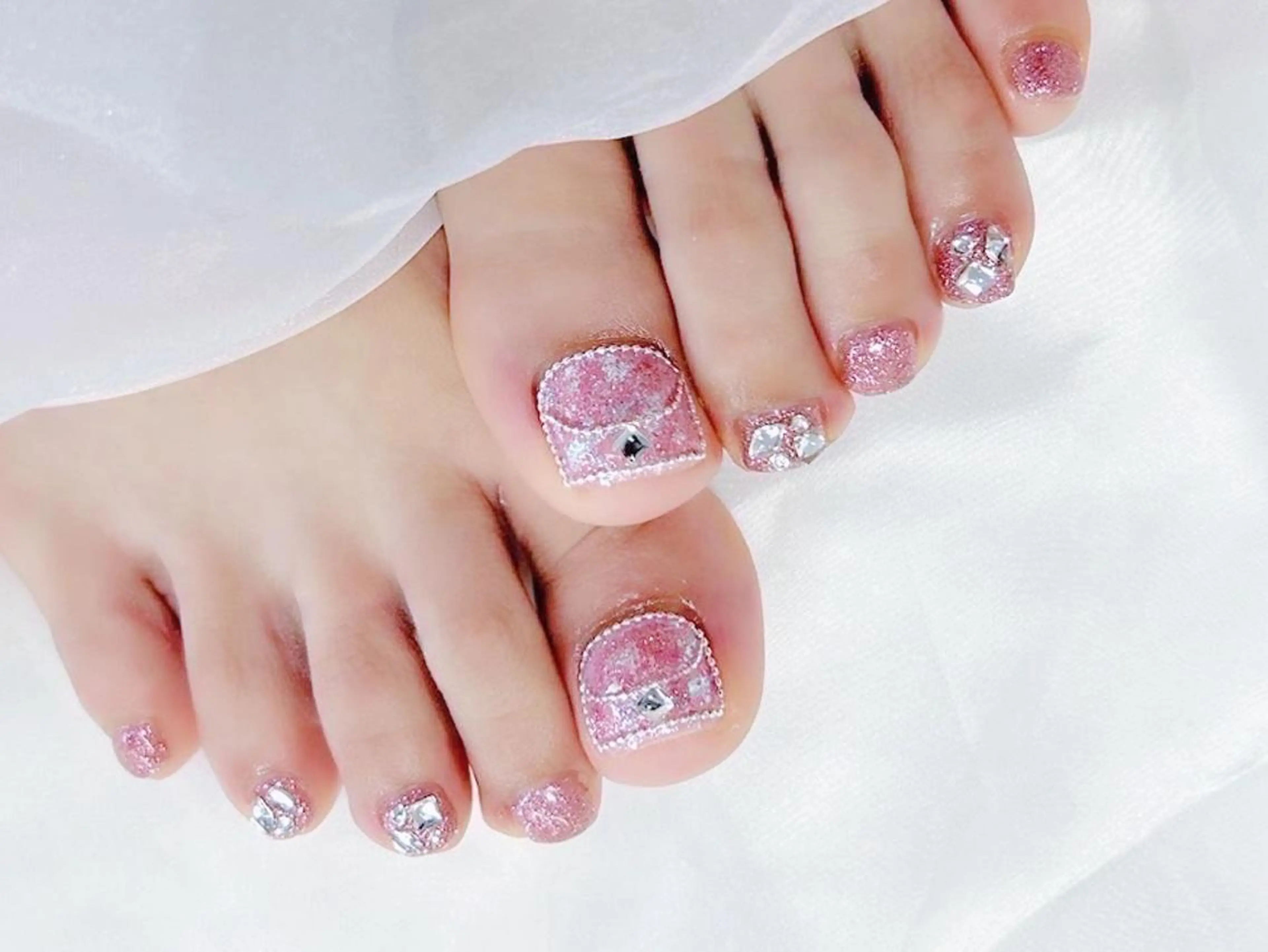 ネイル 持ち込み フットネイル 本町/北浜peTiT sayakaのネイルデザイン