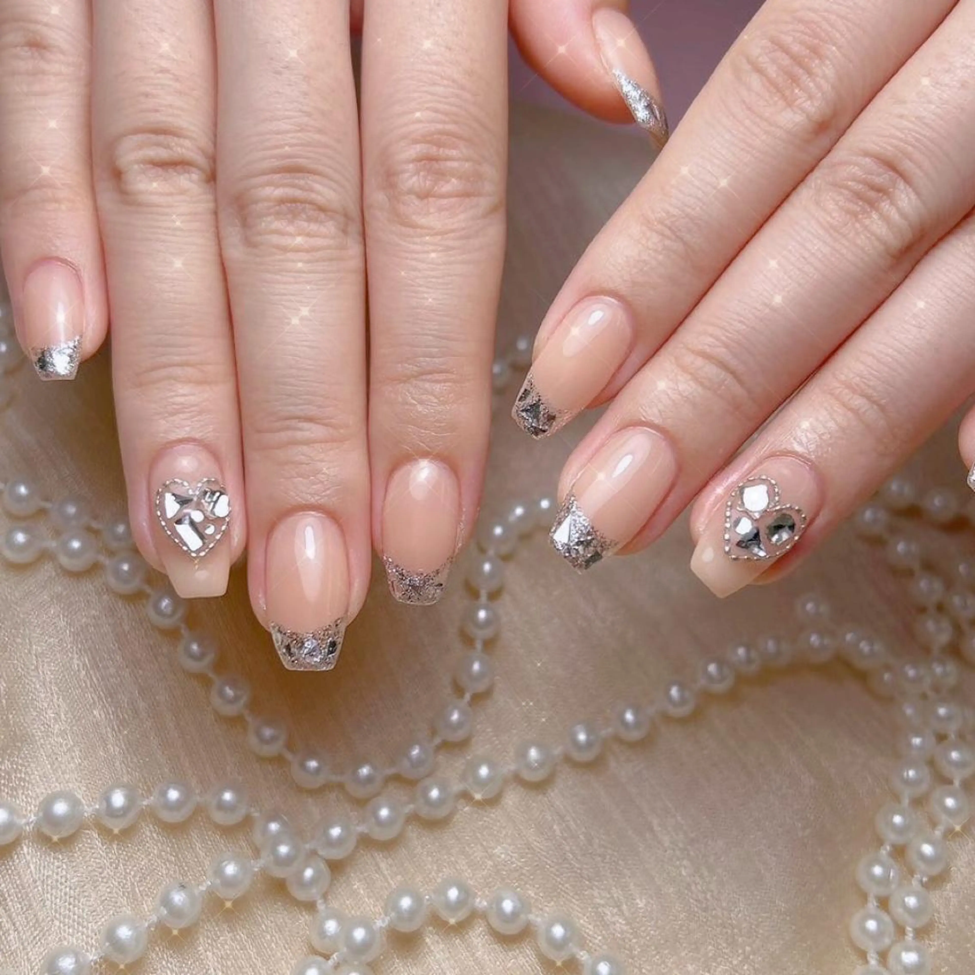 ネイル ハンドネイル 七海🎀 💗のネイルデザイン