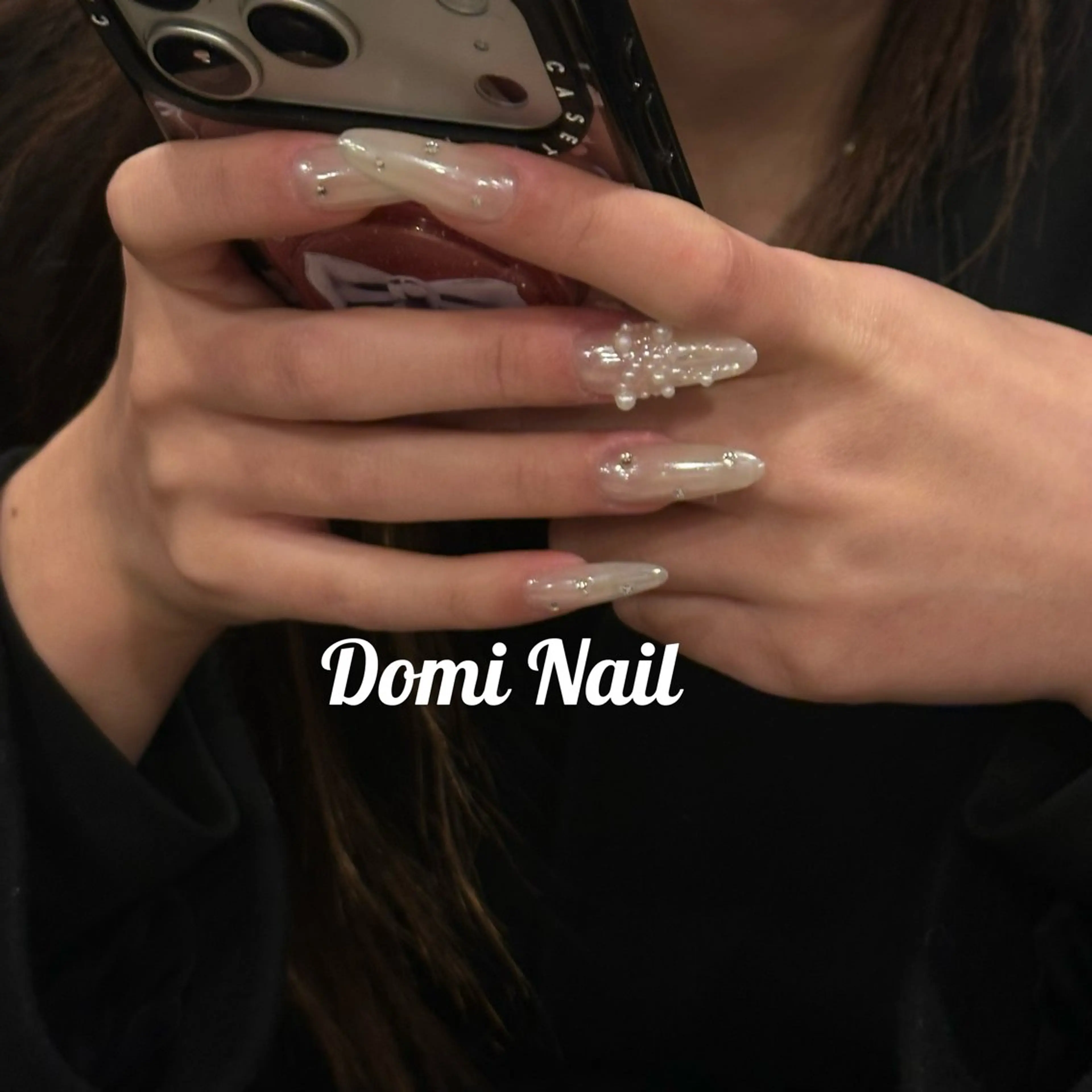 ネイル 持ち込み ネイルチップ ハンドネイル Domi Nail Salonのネイルデザイン