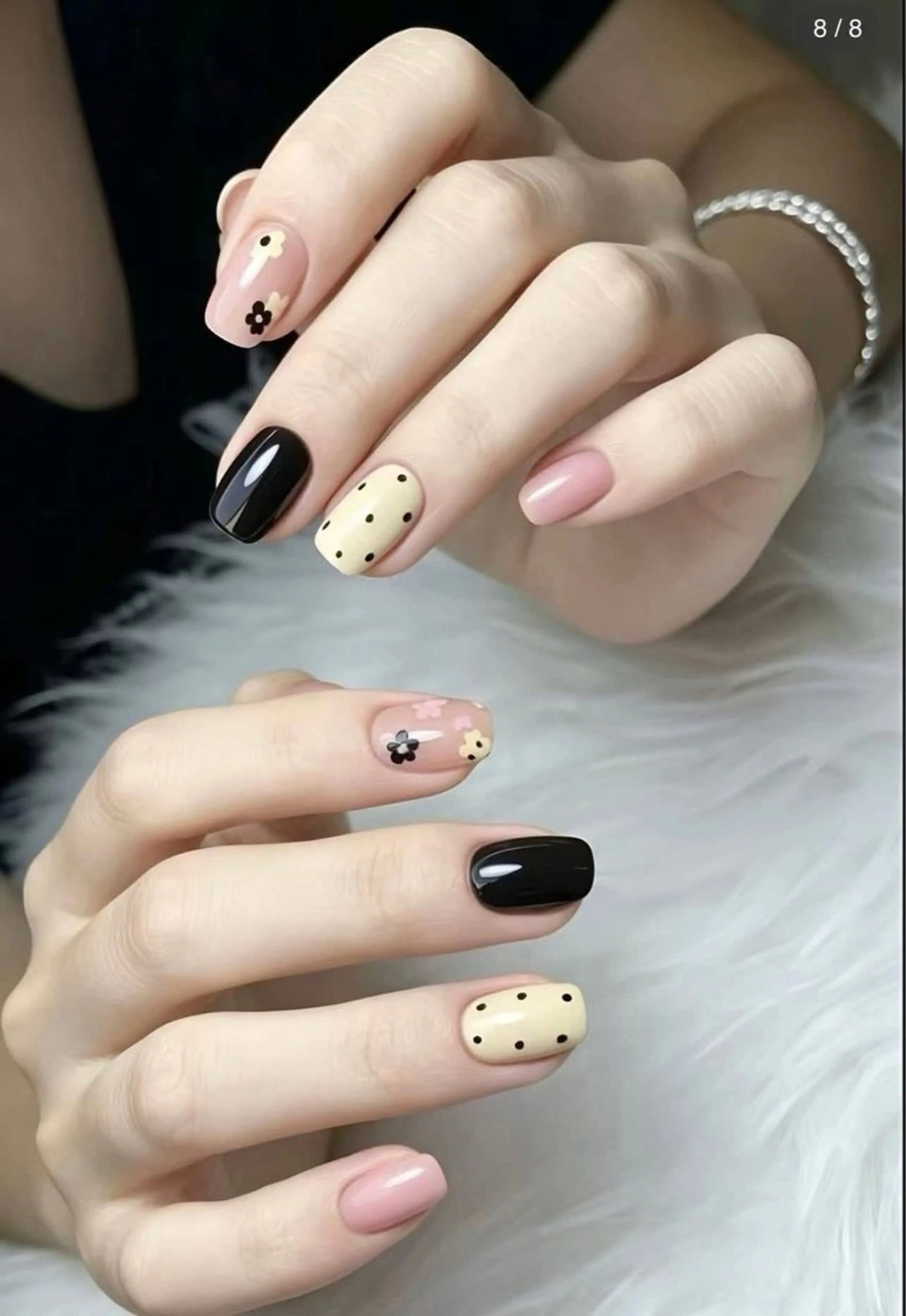 ネイル キラキラネイル マグネットネイル ぷっくりネイル 春ネイル ワンホンネイル ハンドネイル Candy Nailのネイルデザイン
