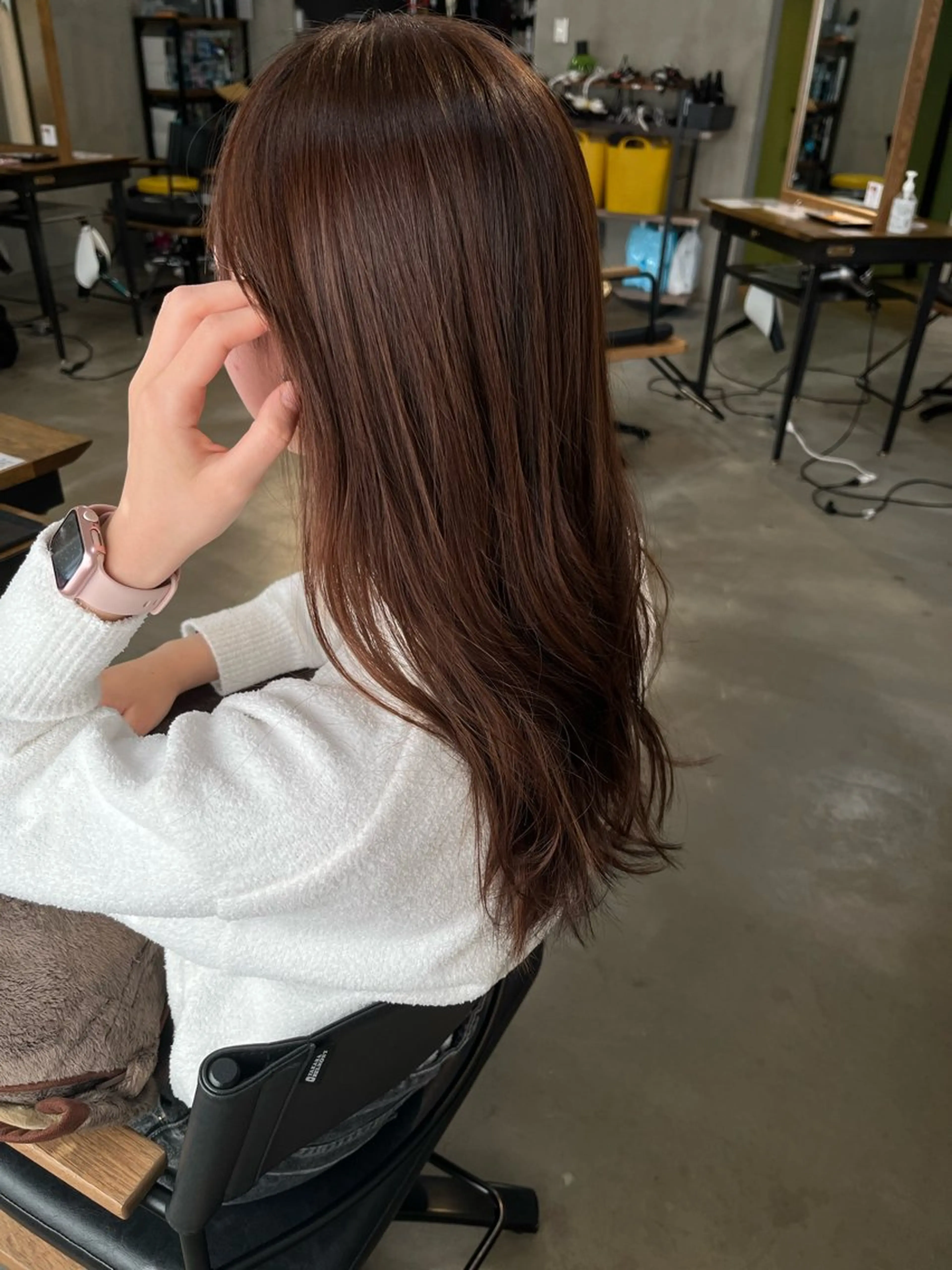 セミロング カラー RoooHAIR/ ちあきのヘアスタイル