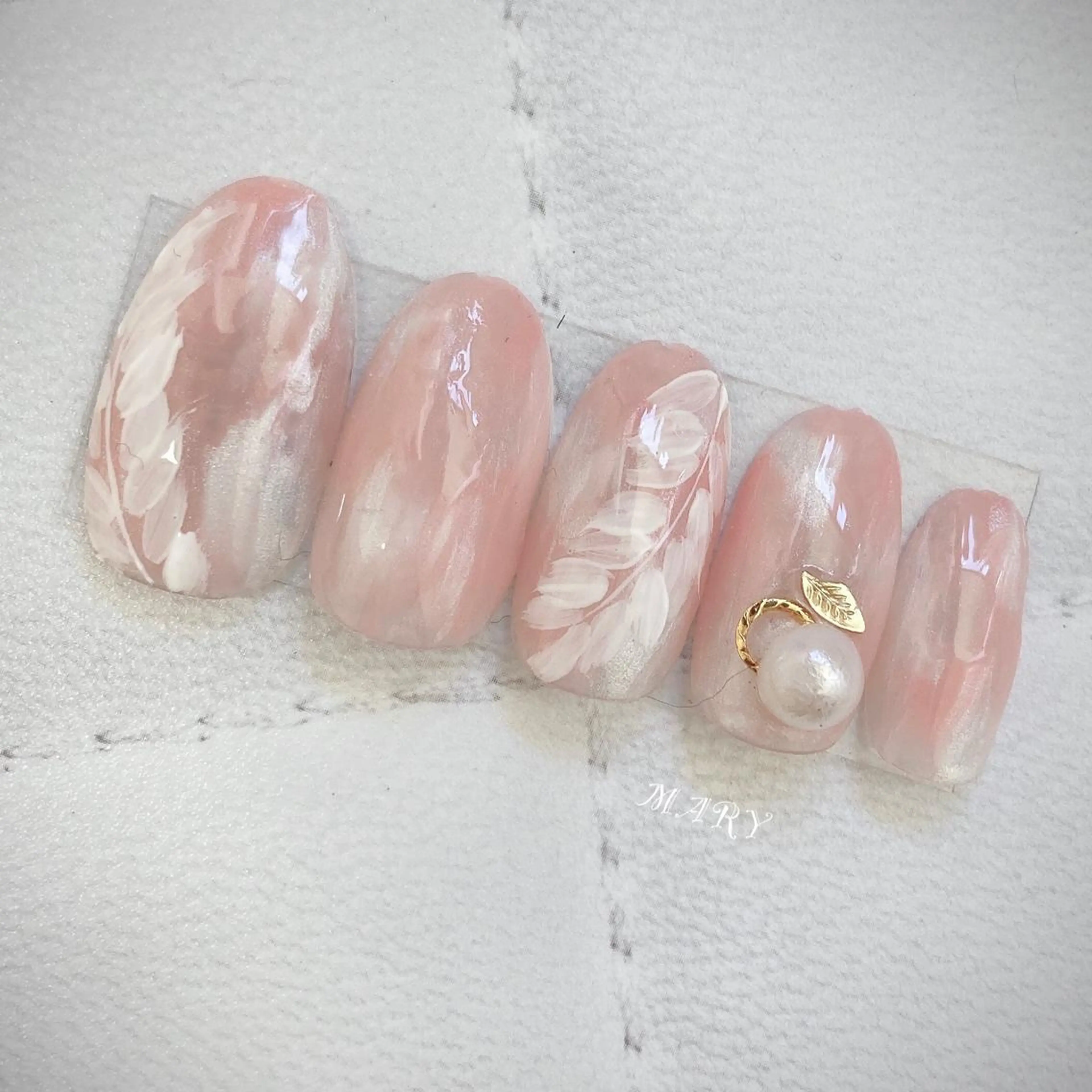 ネイル ハンドネイル Mary nail .narumiのネイルデザイン