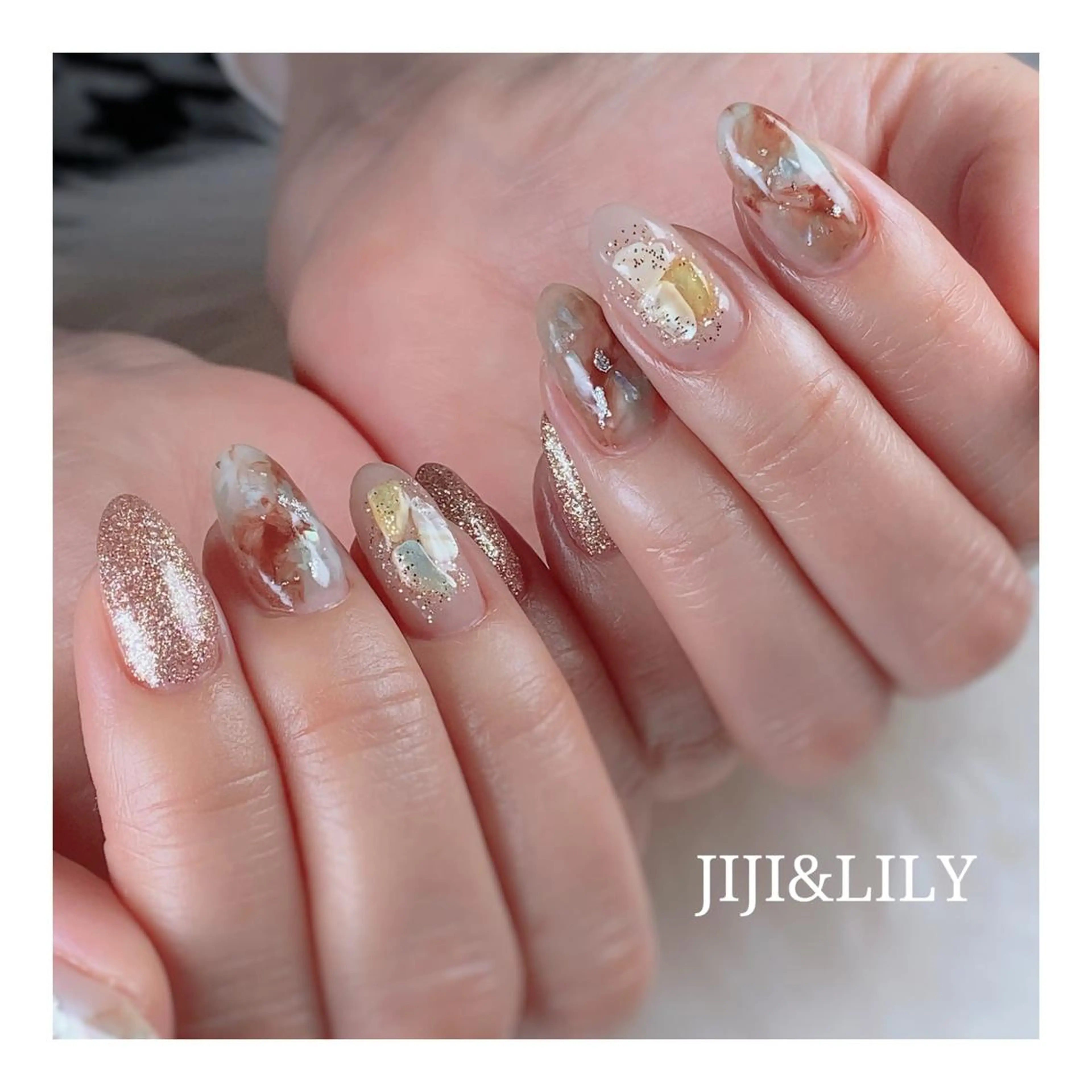 ネイル ニュアンスネイル ハンドネイル 豊田 圭子のネイルデザイン