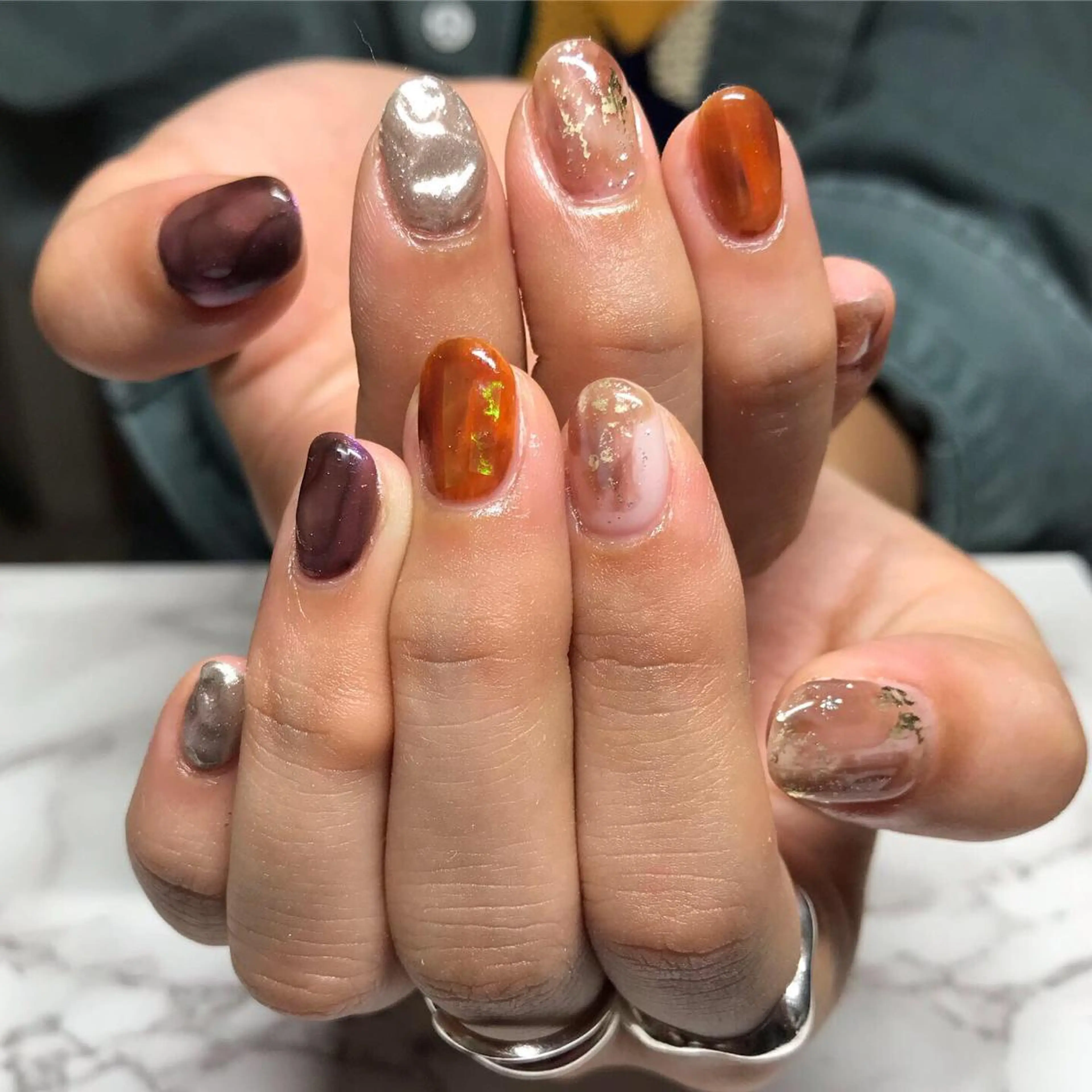 ネイル 持ち込み アスピーネイル asukaのネイルデザイン