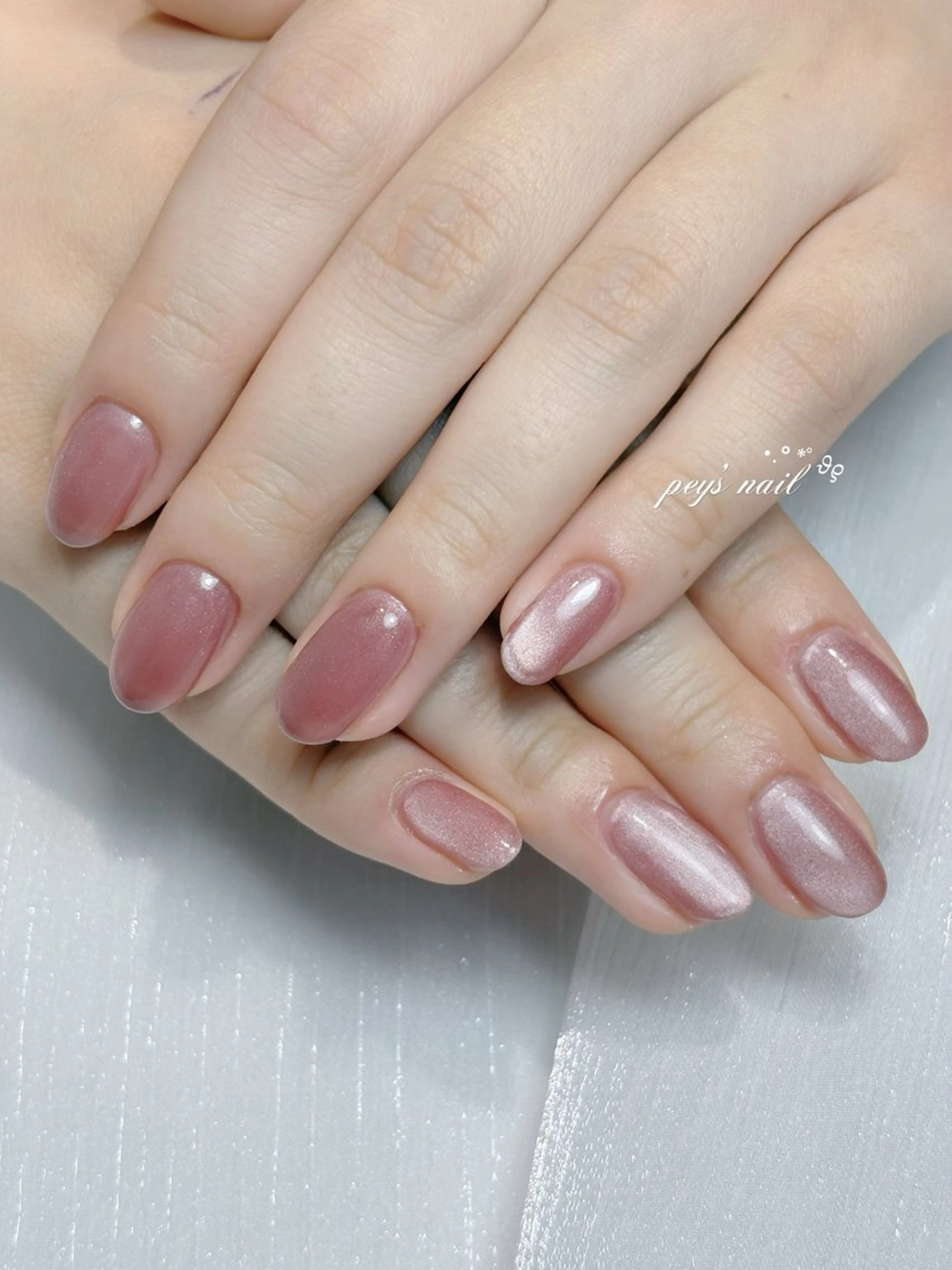 ネイル マグネットネイル pey /OAK溝の口のネイルデザイン